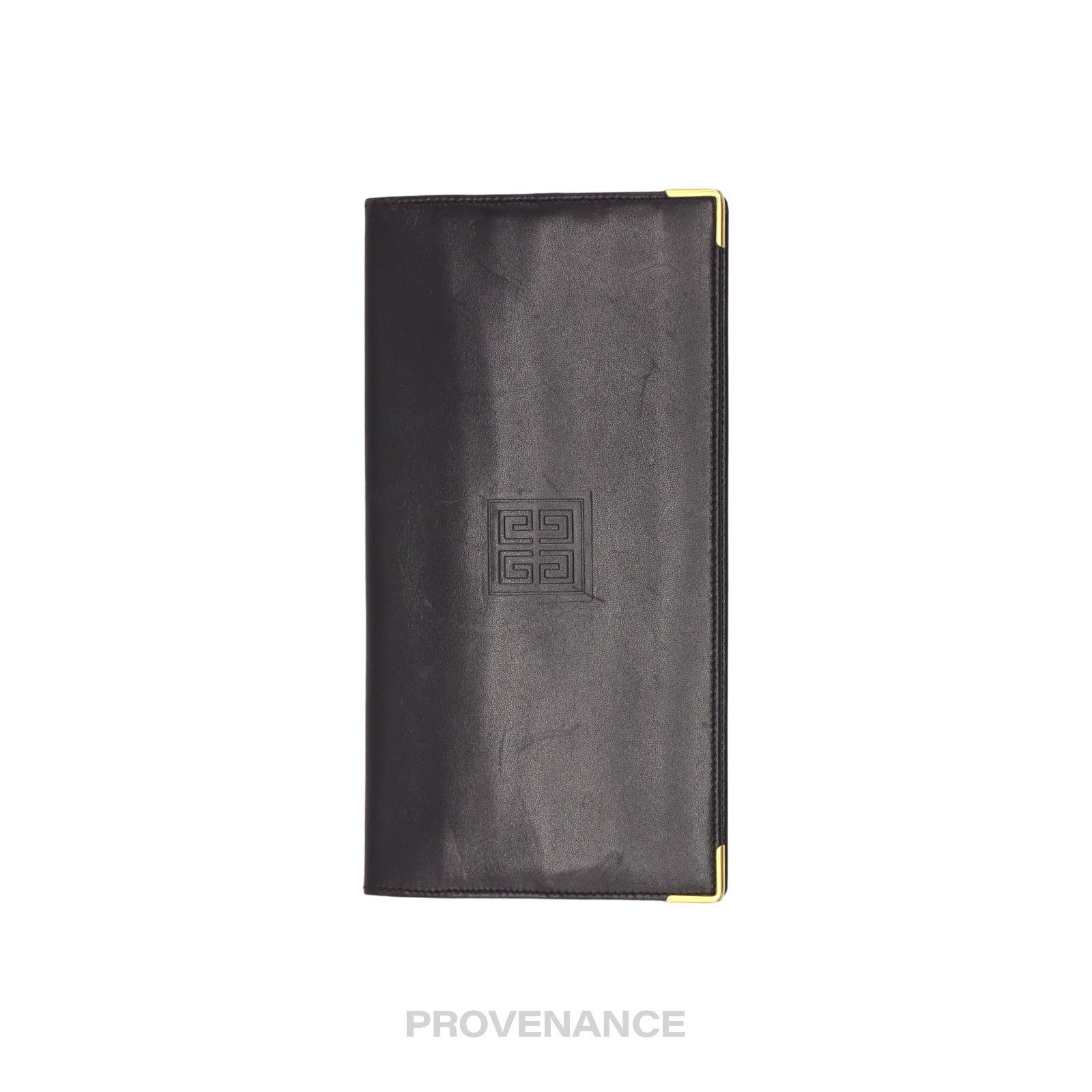 Givenchy 🔴 Givenchy Long Wallet - Black Leather Size ONE SIZE - 1 Thumbnail