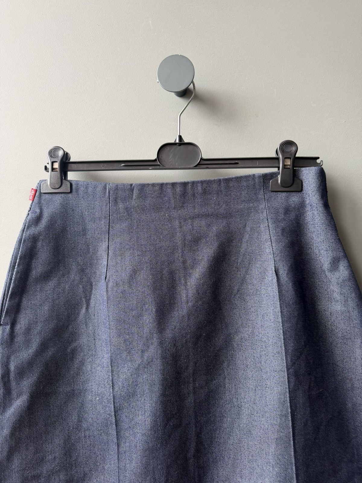 Levi's Vintage Clothing Levi's Vintage STA-PRESTO Denim Skirt Size 29" - 2 Thumbnail