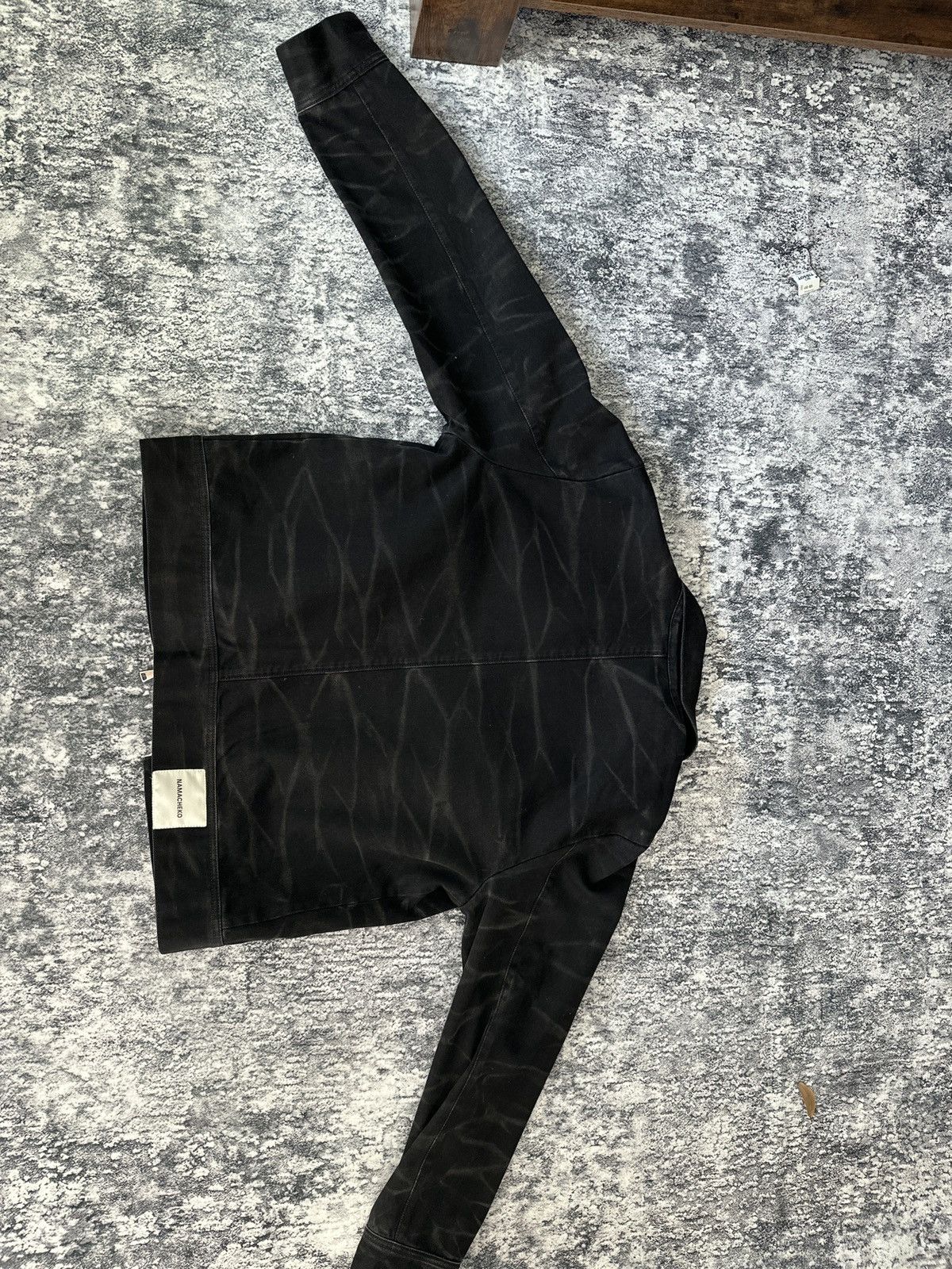 Namacheko Zebra Denim Jacket in Washed Black Size US S / EU 44-46 / 1 - 2 Thumbnail