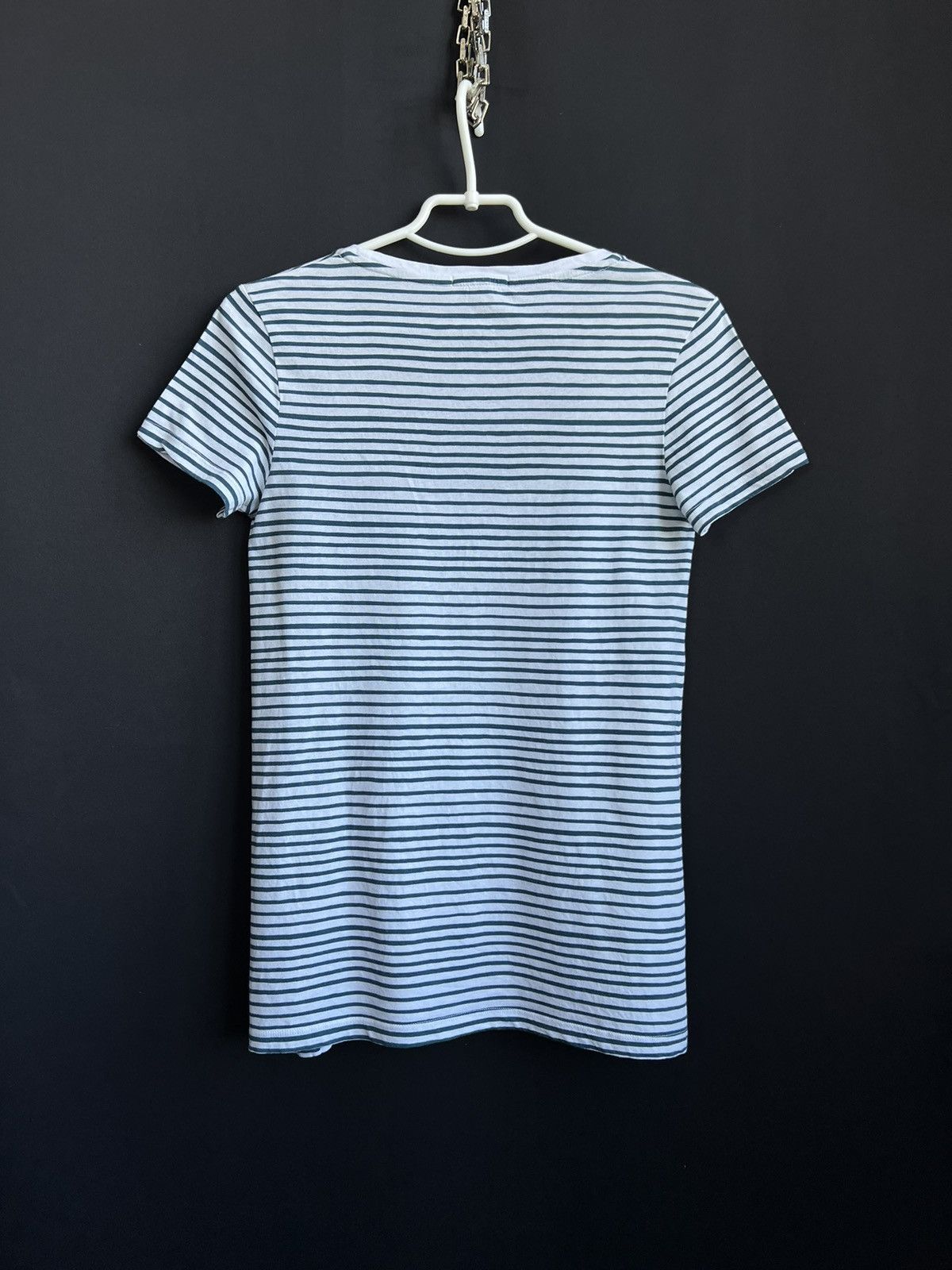 Burberry Burberry Brit Women’s T-Shirt White/Bleu Cotton Size XS Size XS / US 0-2 / IT 36-38 - 10 Thumbnail