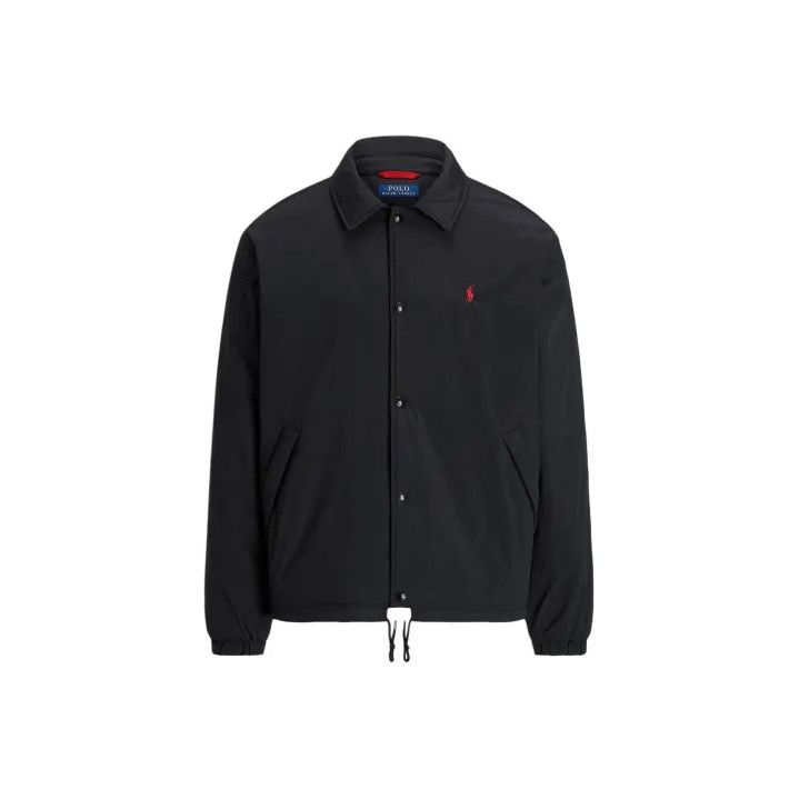 Polo Ralph Lauren Polo Ralph Lauren Men's Black Cotton Lapel Jacket Size US XL / EU 56 / 4 - 1 Thumbnail