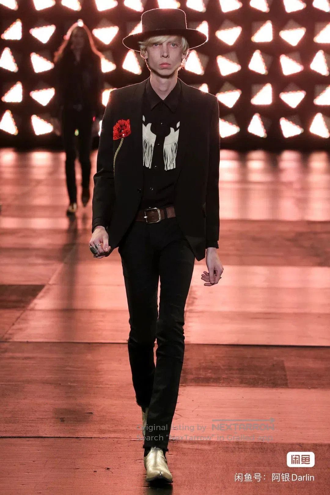Saint Laurent Paris Saint Laurent One-of-a-Kind Black Blazer. Size US S / EU 44-46 / 1 - 6 Thumbnail