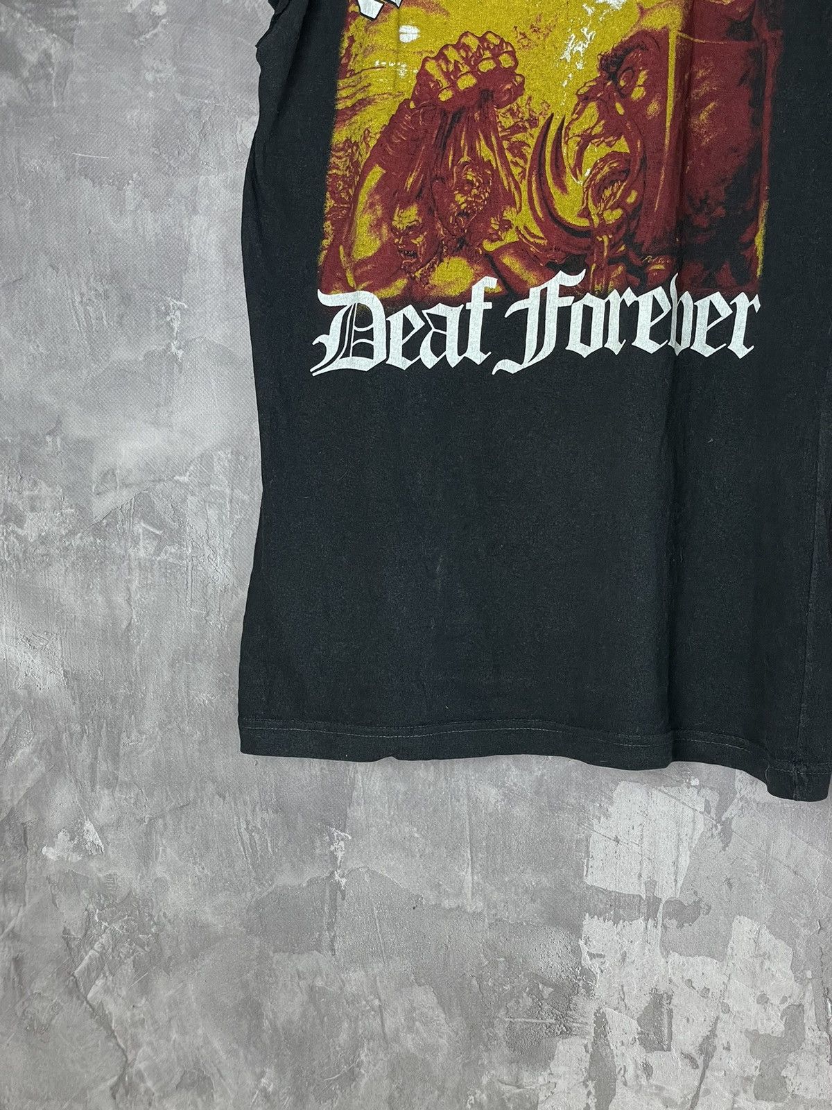 Band Tees × Vintage Vintage 90s MOTORHEAD Metal Band Faded T-Shirt Size US M / EU 48-50 / 2 - 5 Thumbnail
