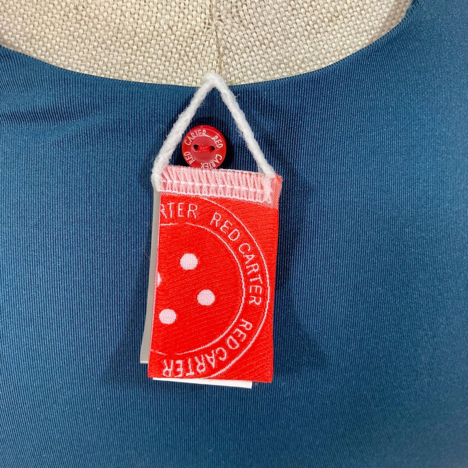 Red Carter Lattice strap one piece swimsuit New Red Carter bathing suit Size ONE SIZE - 5 Thumbnail