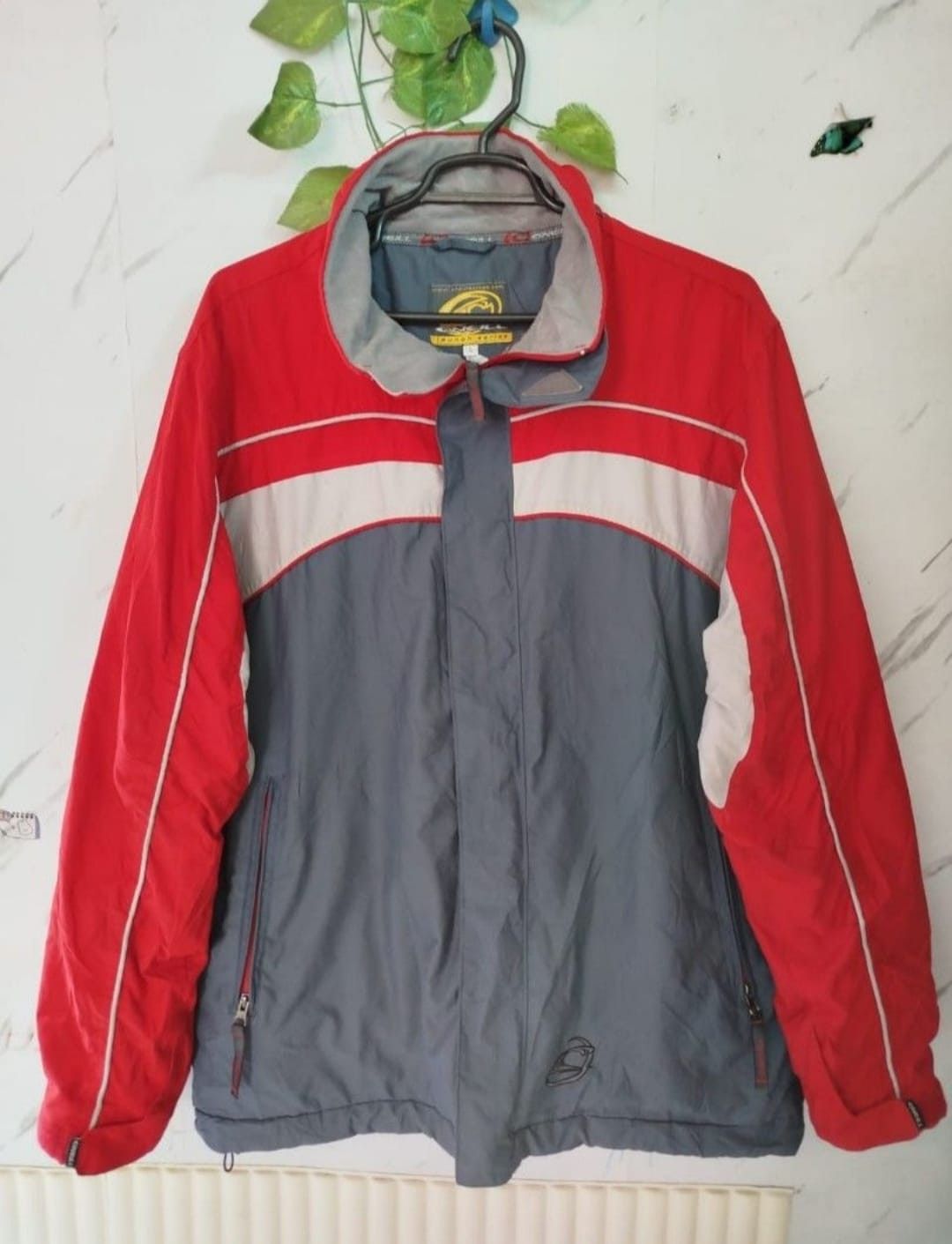O'Neill O’Neill Jacket Gorpcore Windbreaker Red Grey Size US L / EU 52-54 / 3 - 1 Thumbnail
