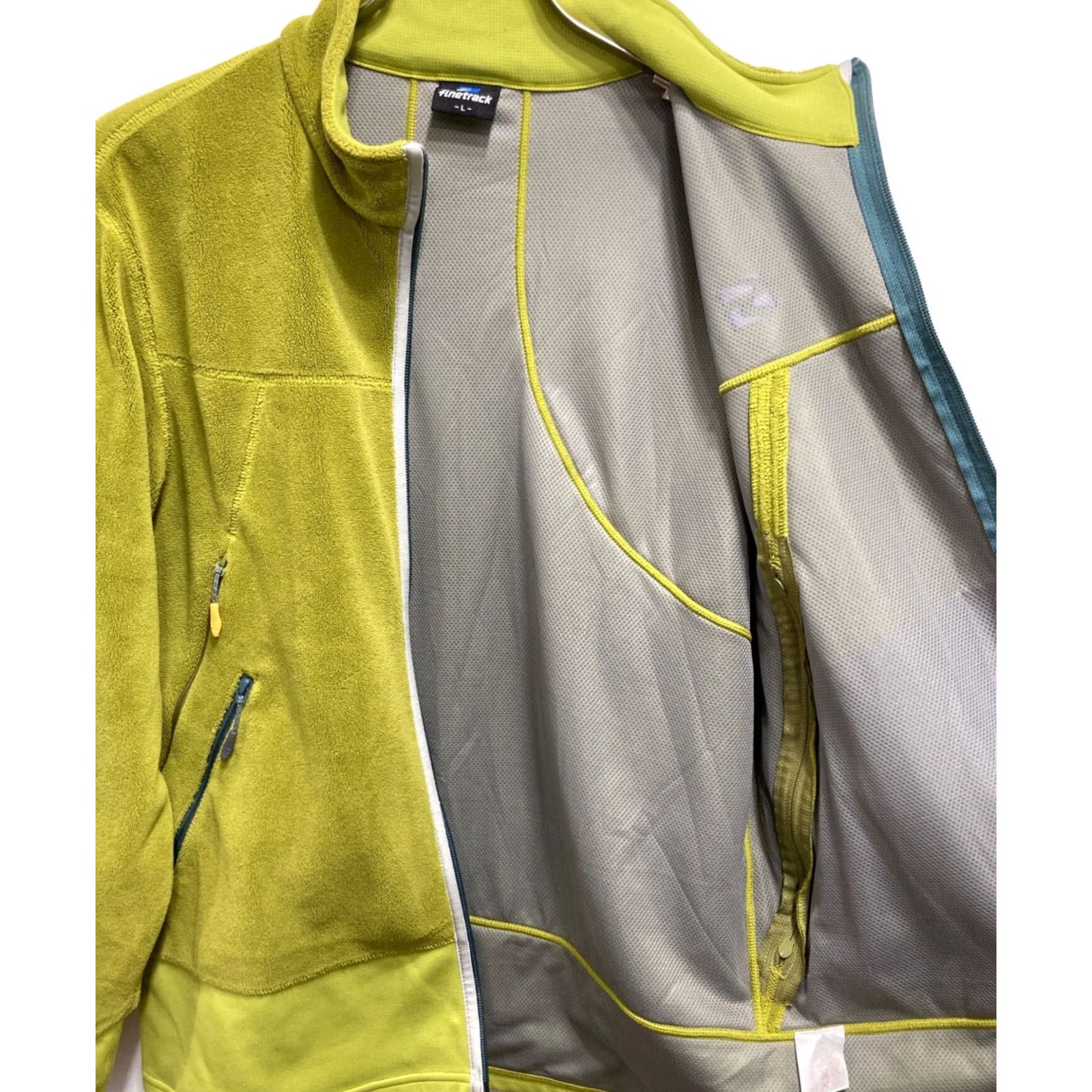 Vintage finetrack Draughtsol Jacket Mens L Green 100% polyester Jacket Japan Size US L / EU 52-54 / 3 - 3 Thumbnail