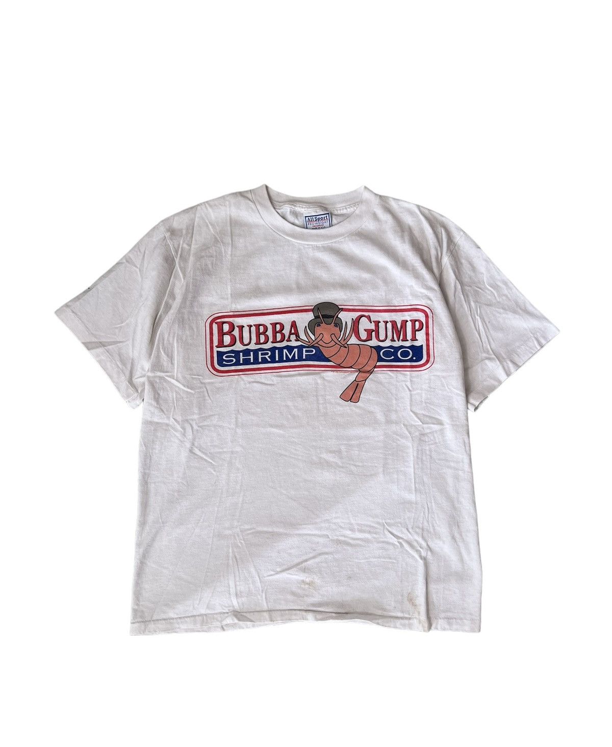 Vintage Vintage Bubba Gump Tee 90s Size US L / EU 52-54 / 3 - 1 Thumbnail