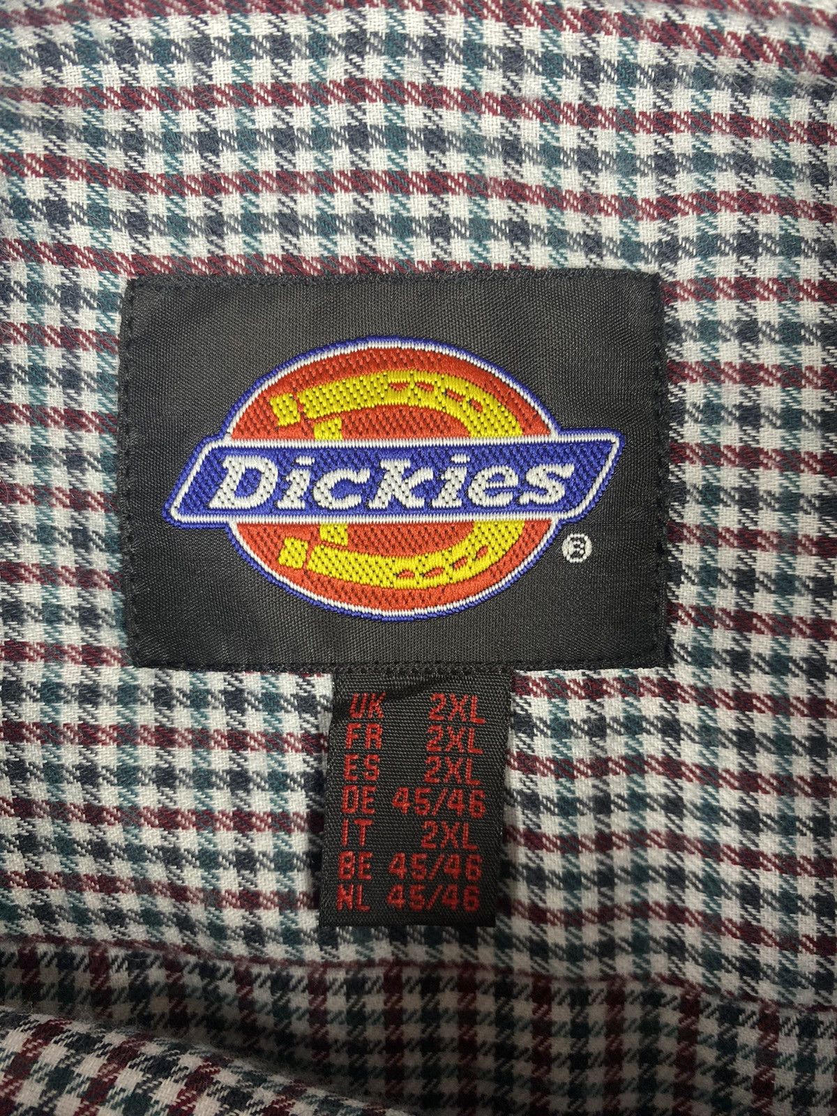 Dickies × Vintage Vintage Dickies Button Up Long Sleeve Shirt Size XXL Size US XXL / EU 58 / 5 - 8 Thumbnail