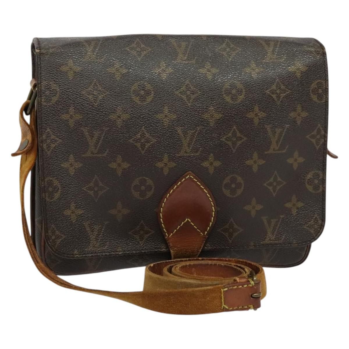 Louis Vuitton LOUIS VUITTON Monogram Cartouchiere GM Shoulder Bag M51252 Size ONE SIZE - 1 Thumbnail