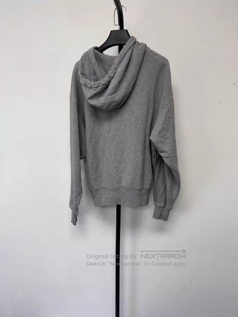 Acne Studios Acne Studios Drawstring hooded zip-up sweatshirt, gray Size US XS / EU 42 / 0 - 3 Thumbnail