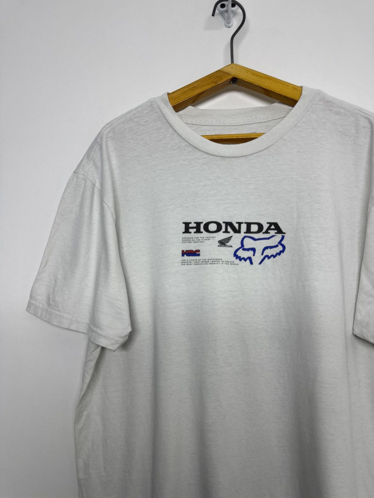 Fox Racing Vintage Y2k Honda Racing Fox T-Shirt 00’s Size US M / EU 48-50 / 2 - 8 Thumbnail