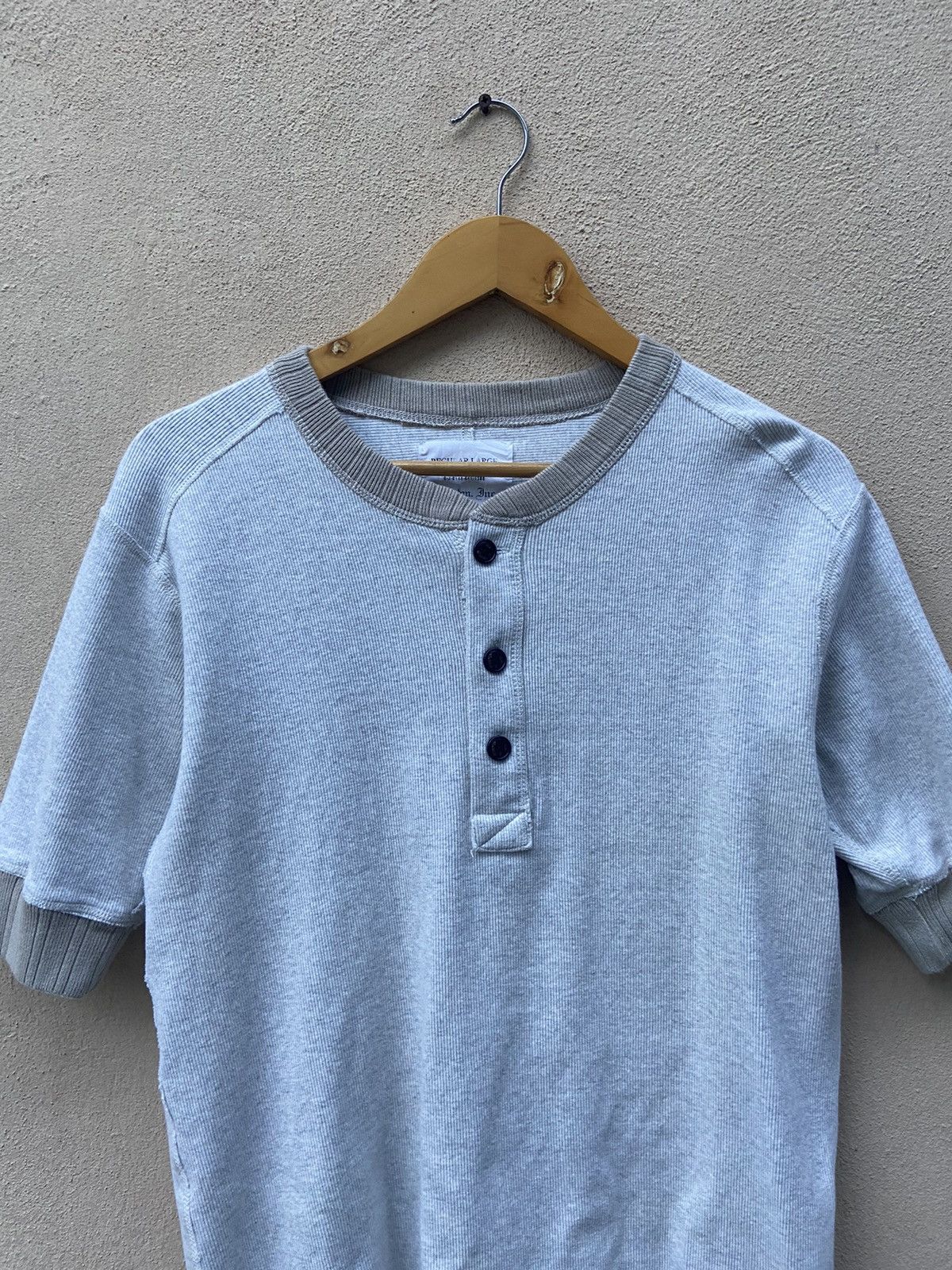 I.N.C 🔥 Houston INC Inspector military army navy Henley shirt Size US M / EU 48-50 / 2 - 3 Thumbnail