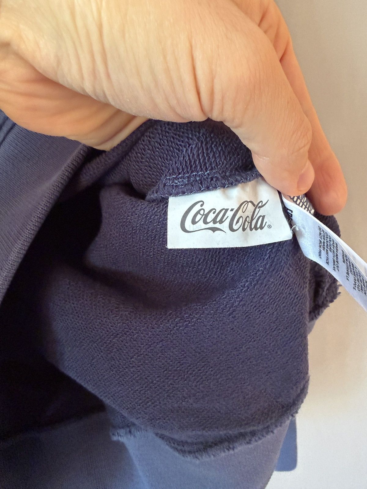 MC2 Saint Barth MC2 Saint Barth Coca Cola Navy Sweatshirt Size US L / EU 52-54 / 3 - 9 Thumbnail