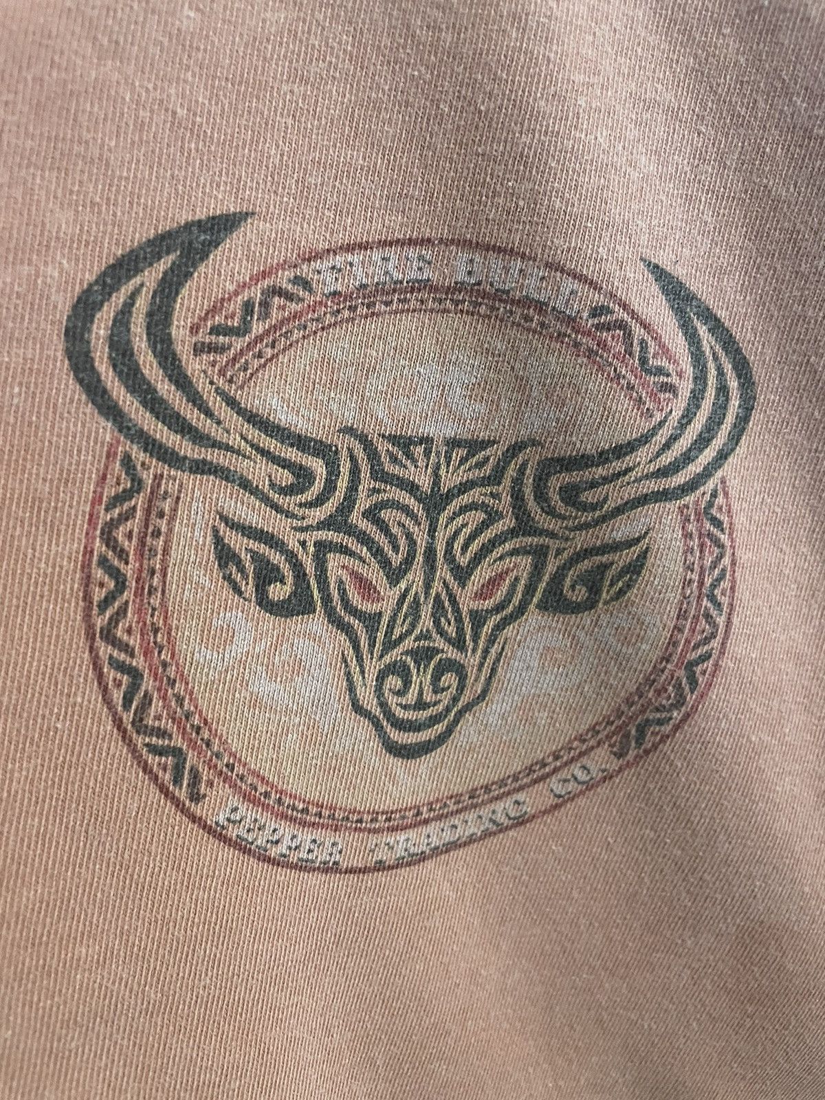 Vintage Vintage Fire Bull Pepper Trading Co. Shirt Size US M / EU 48-50 / 2 - 3 Thumbnail