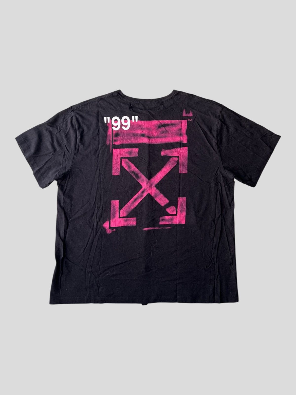 Off-White SS19 Off-White C/O Virgil Abloh "Impression" Oversized Shirt Size US L / EU 52-54 / 3 - 2 Thumbnail