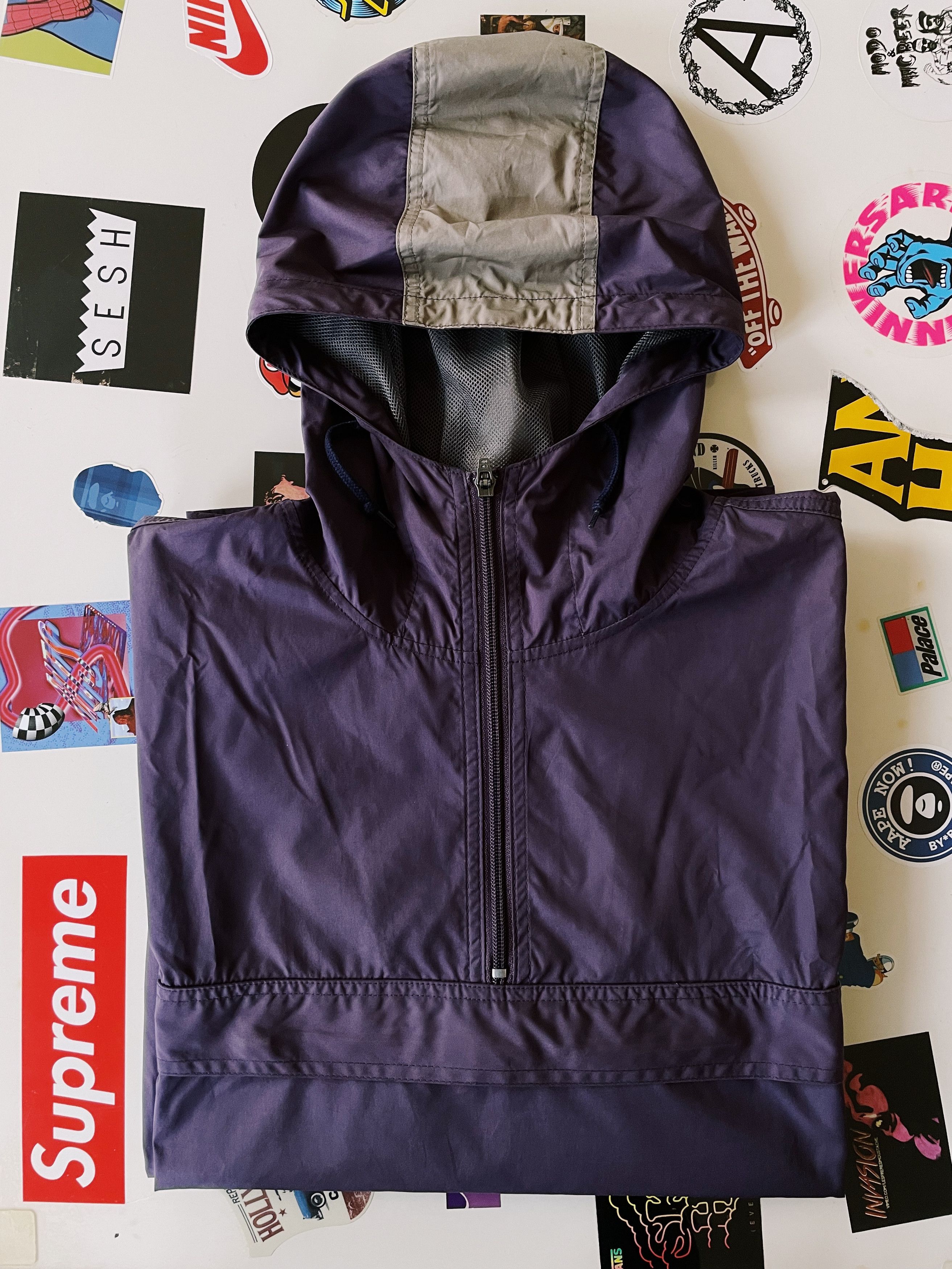 Japanese Brand × Nike × Vintage Vintage Y2K Nike Japan Clima Fit Pullover Hooded Windbreaker Size US XL / EU 56 / 4 - 9 Thumbnail