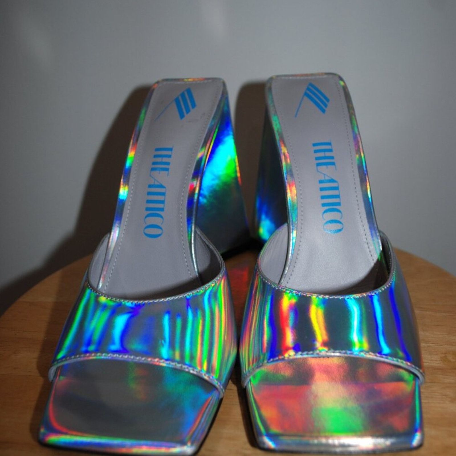 The Attico The Attico Devon Metallic Leather Mules US10.5 / IT40.5 Size US 10.5 / IT 40.5 - 6 Thumbnail