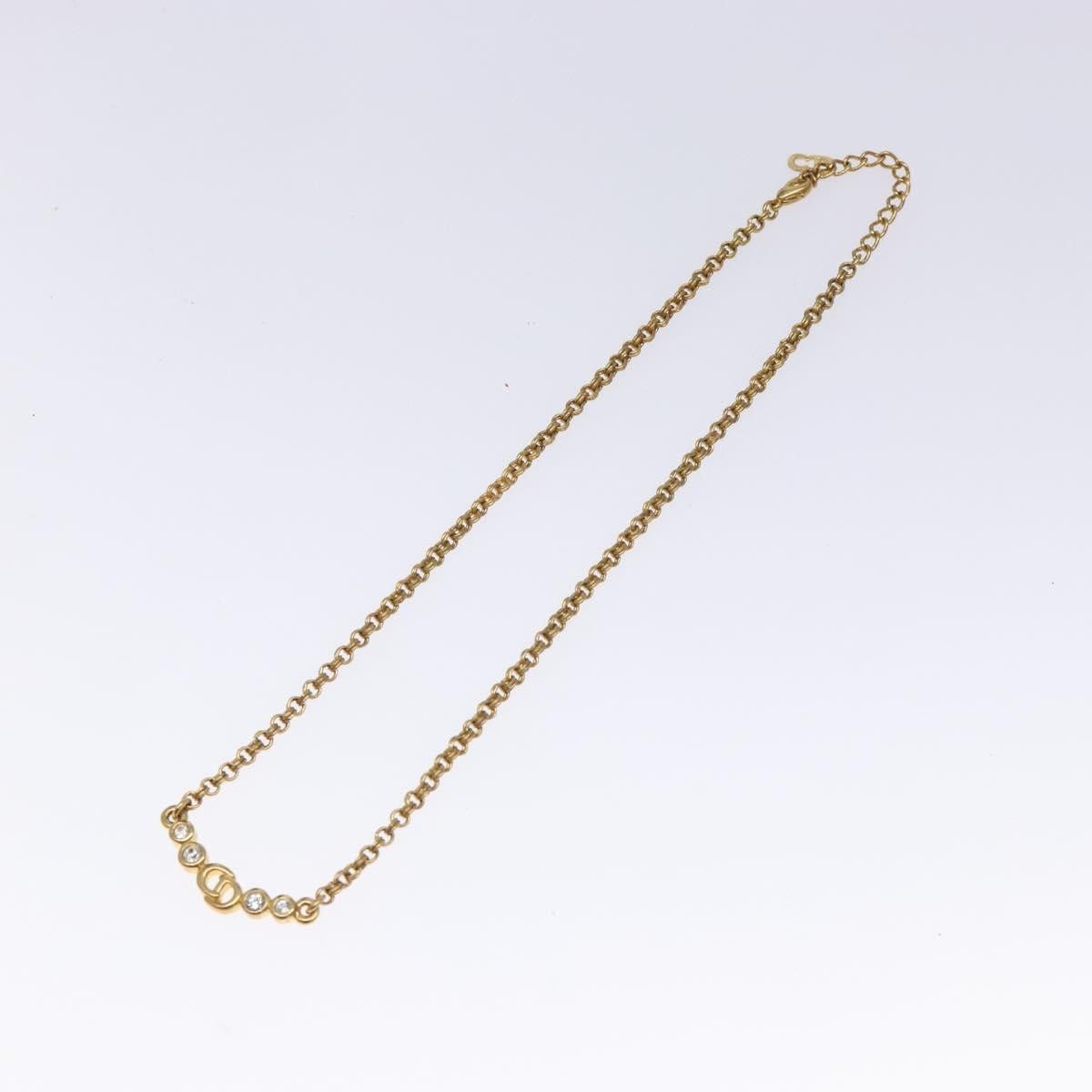 Dior Christian Dior CD Pendant Necklace Metal Size ONE SIZE - 1 Thumbnail