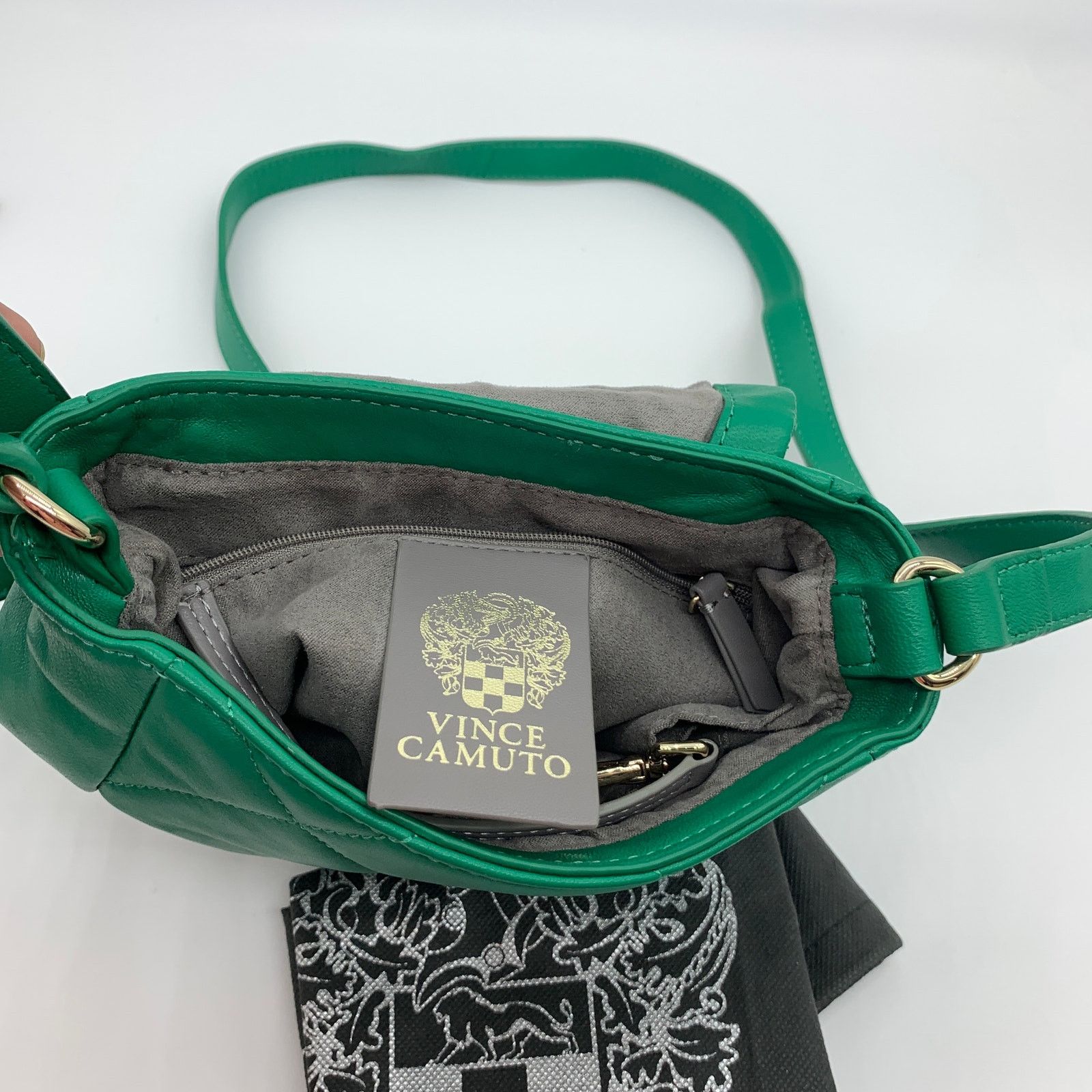 Vince Camuto Vince Camuto Quilted Leather Crossbody Doty Size ONE SIZE - 11 Thumbnail
