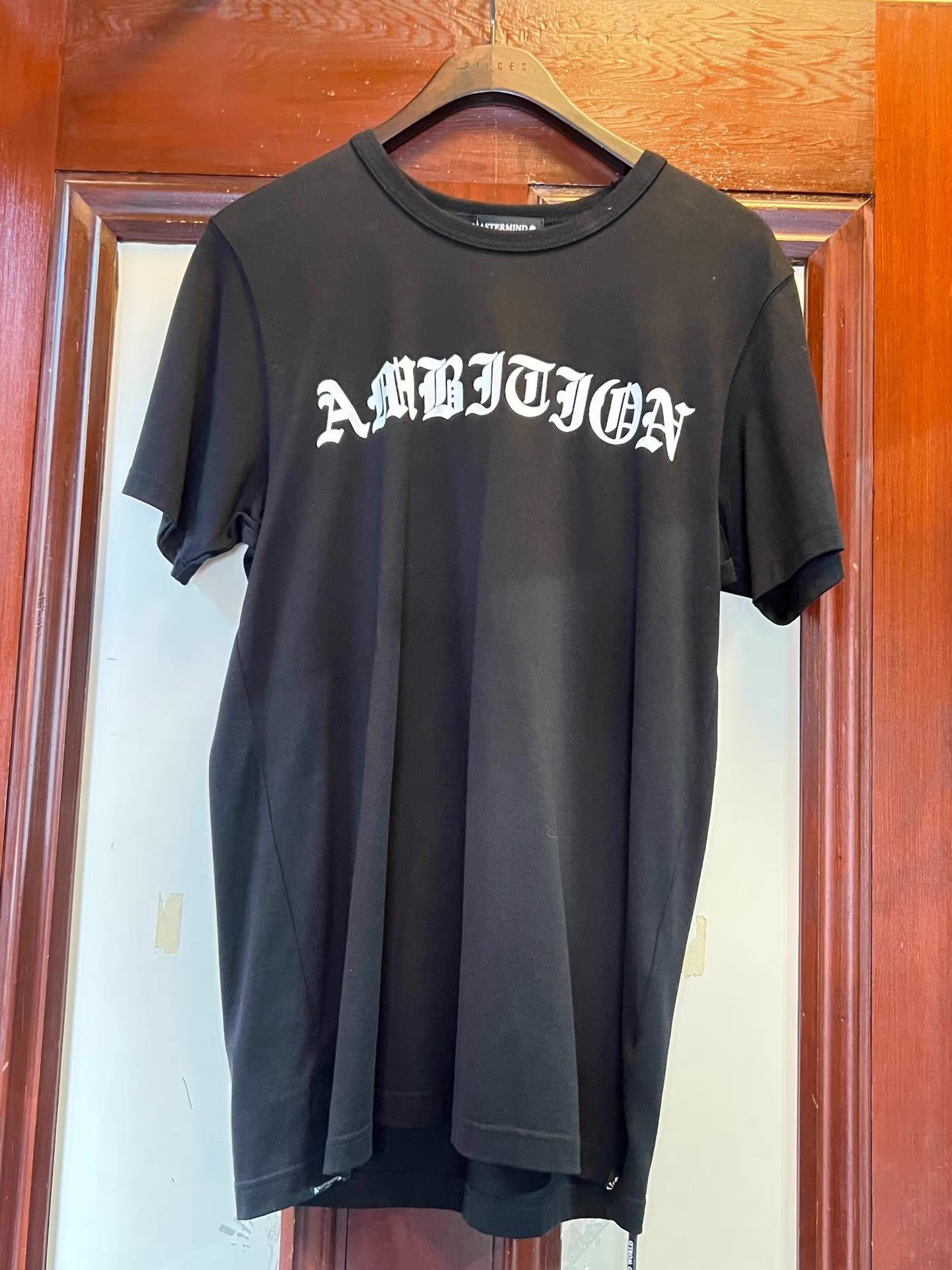 Mastermind World MASTERMIND WORLD 19SS Black 'Ambition' Printed T‑Shirt Ｑ25 Size US S / EU 44-46 / 1 - 1 Thumbnail