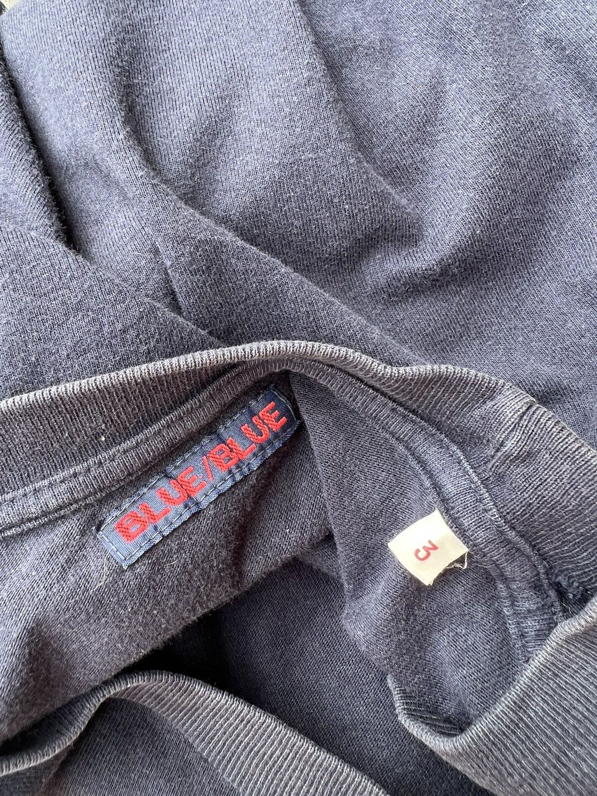 Blue Blue Japan Blue Blue Japan Fade Indigo Blue Long Sleeve t shirt Size US L / EU 52-54 / 3 - 19 Thumbnail