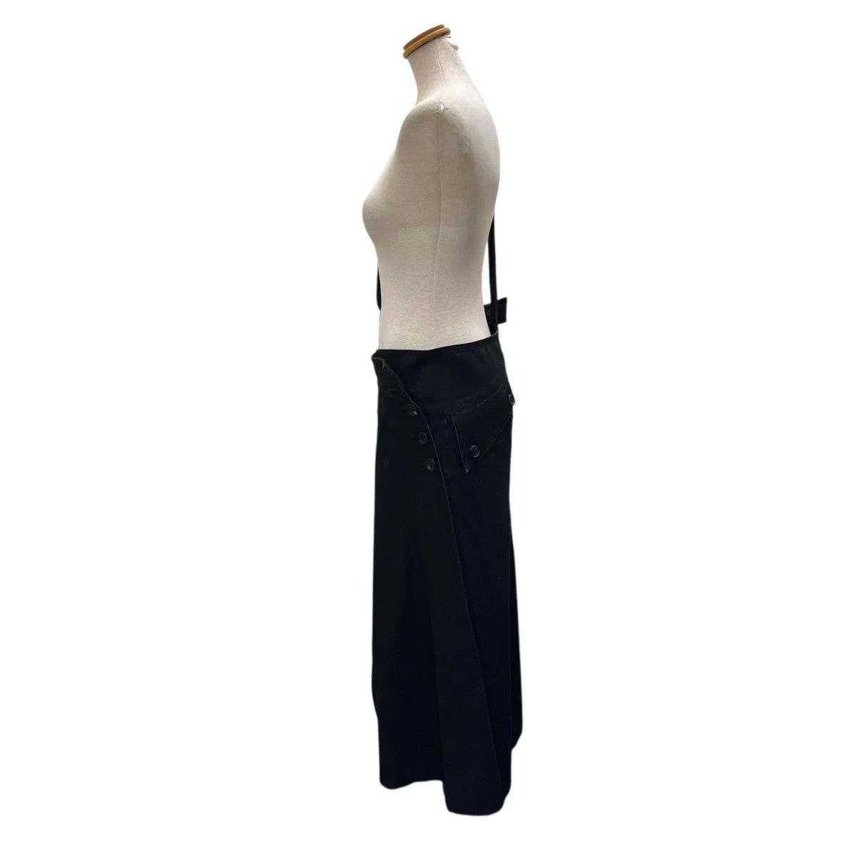 Yohji Yamamoto Yohji Yamamoto's denim one-shoulder dress stitching. Size 30" / US 8 / IT 44 - 4 Thumbnail