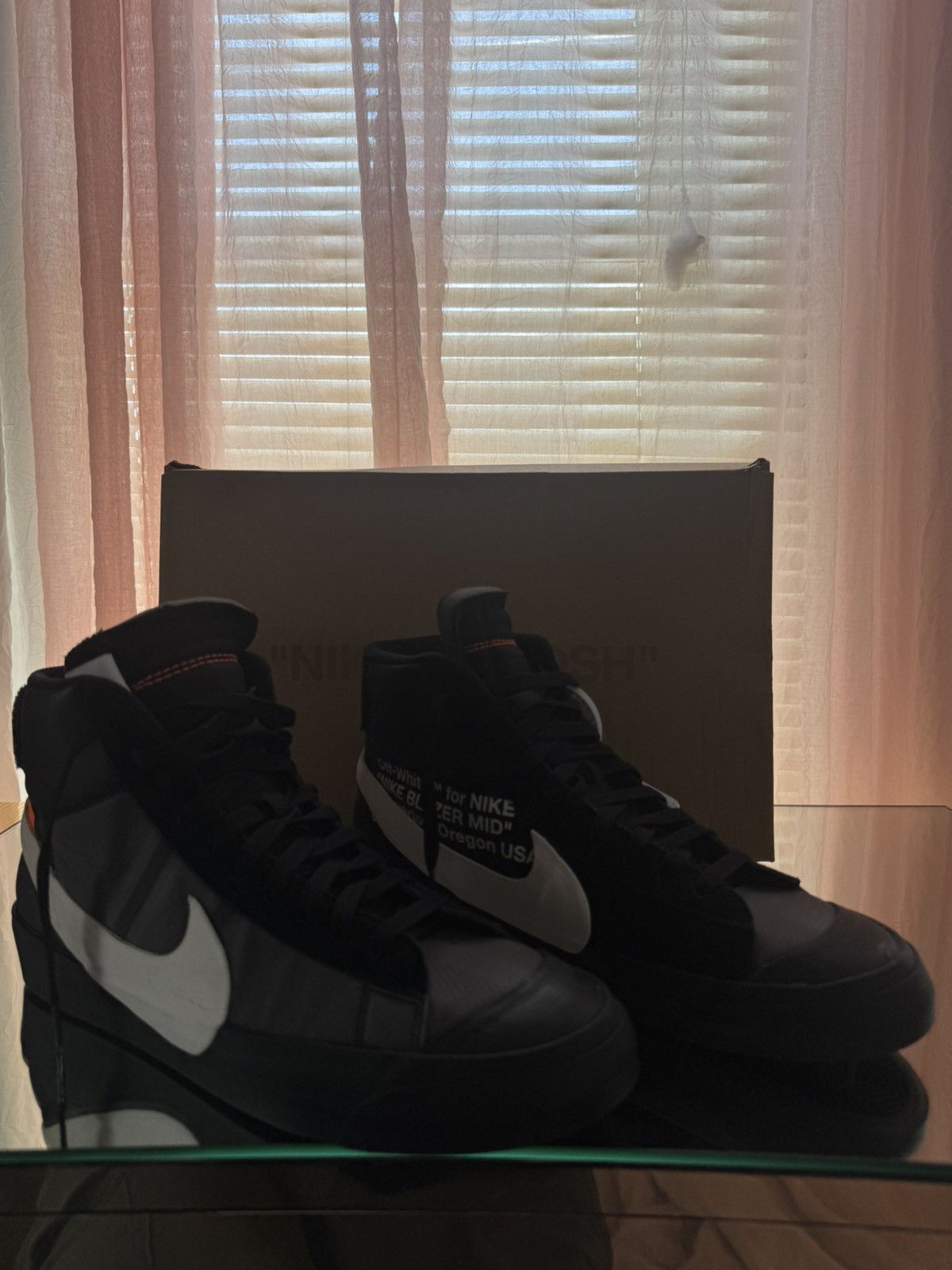 Nike × Off-White Nike blazers Off-white grim reapers Size US 11.5 / EU 44-45 - 3 Thumbnail