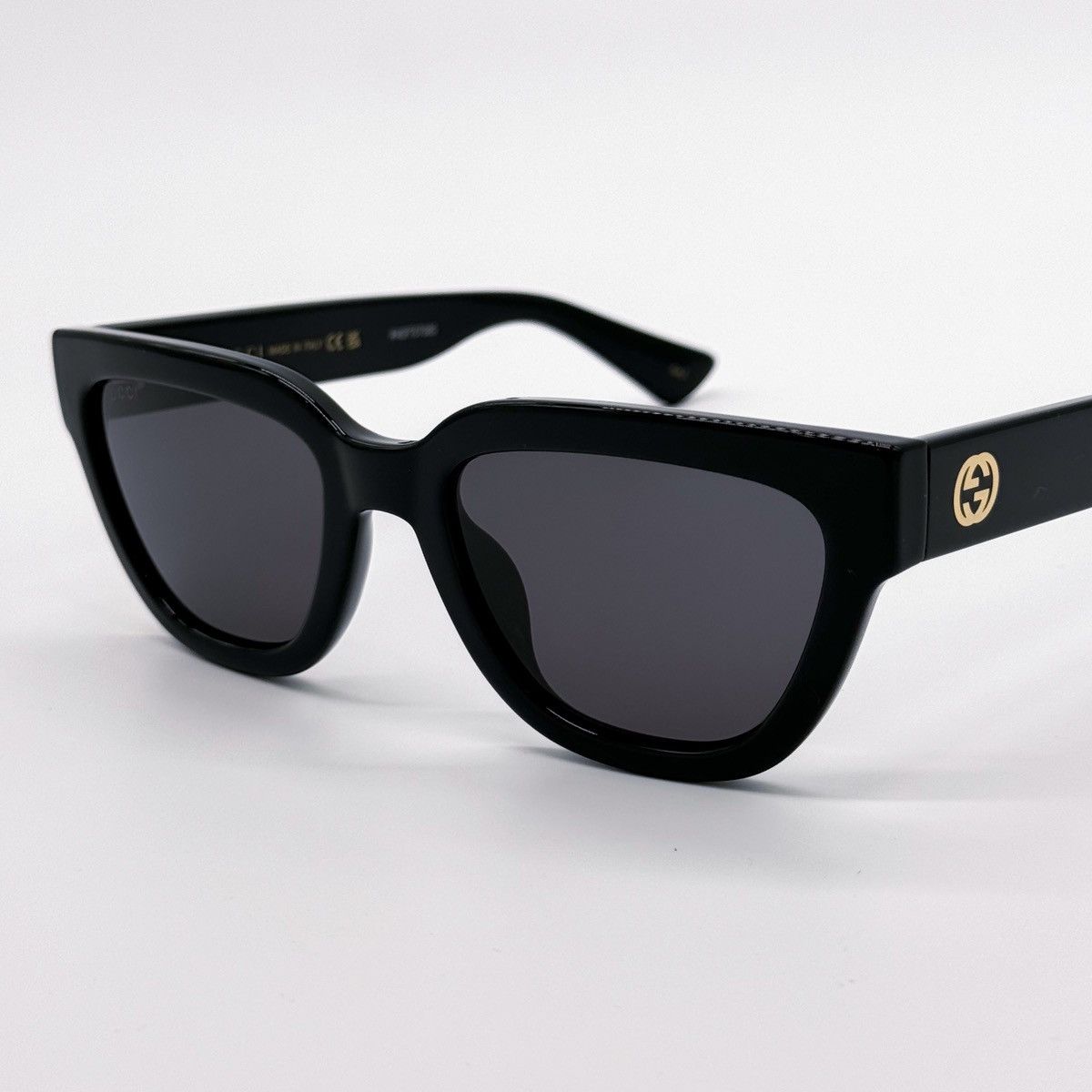 Gucci NEW GUCCI GG1578S 001 CAT EYE BLACK GREY WOMEN SUNGLASSES Size ONE SIZE - 6 Thumbnail