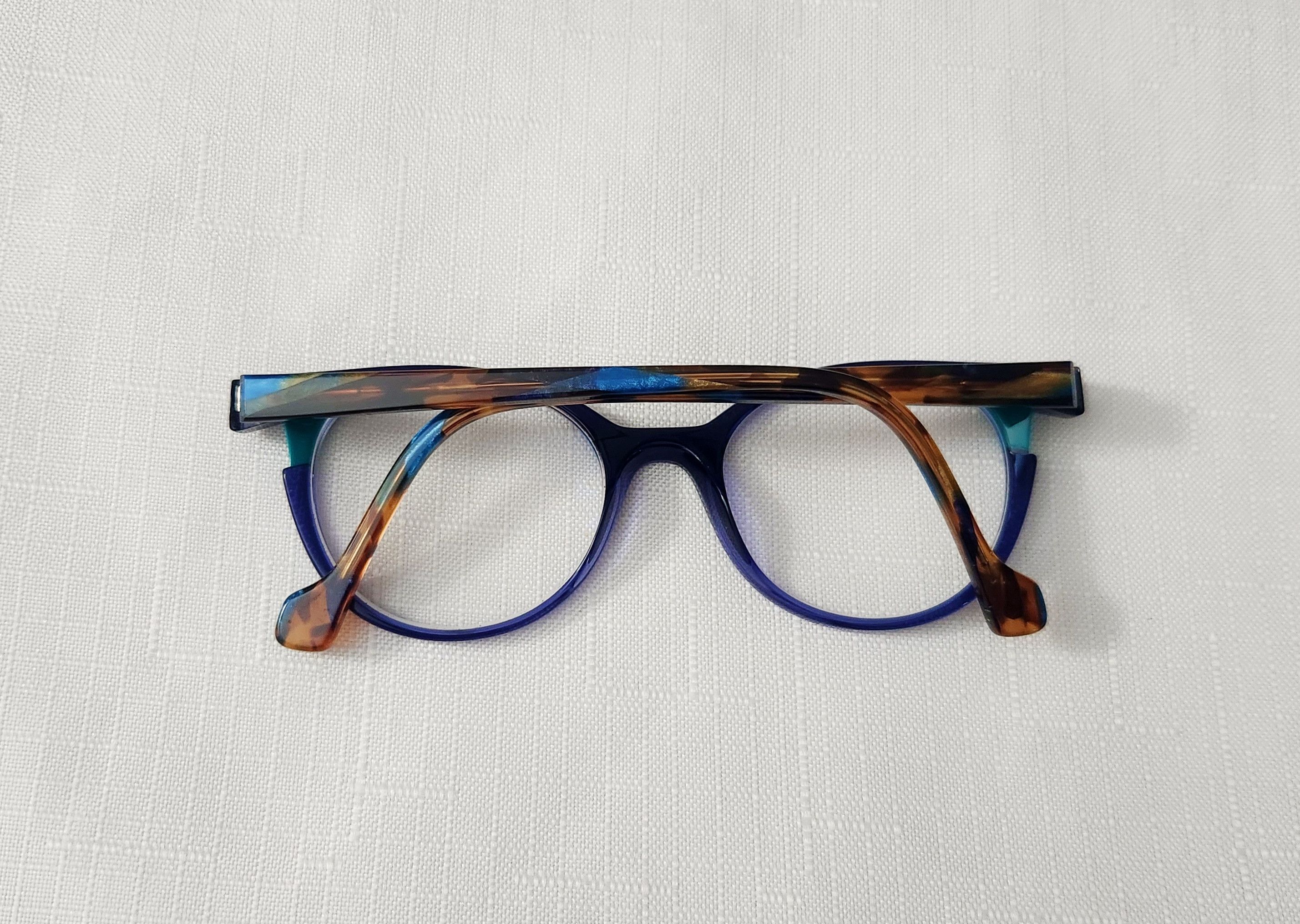 Designer Face a Face Paris BAHIA 3 Col 008 HN 47mm Ink Blue Glasses Size ONE SIZE - 2 Thumbnail