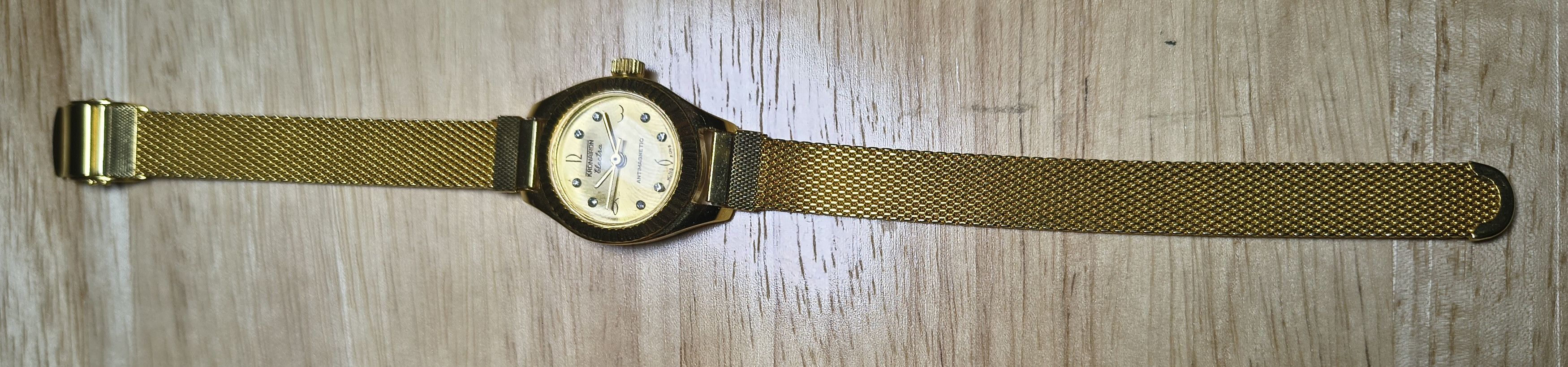 Other Vintage Ladies Kronairon Electra Mechanical Watch.. Works! Size ONE SIZE - 9 Thumbnail