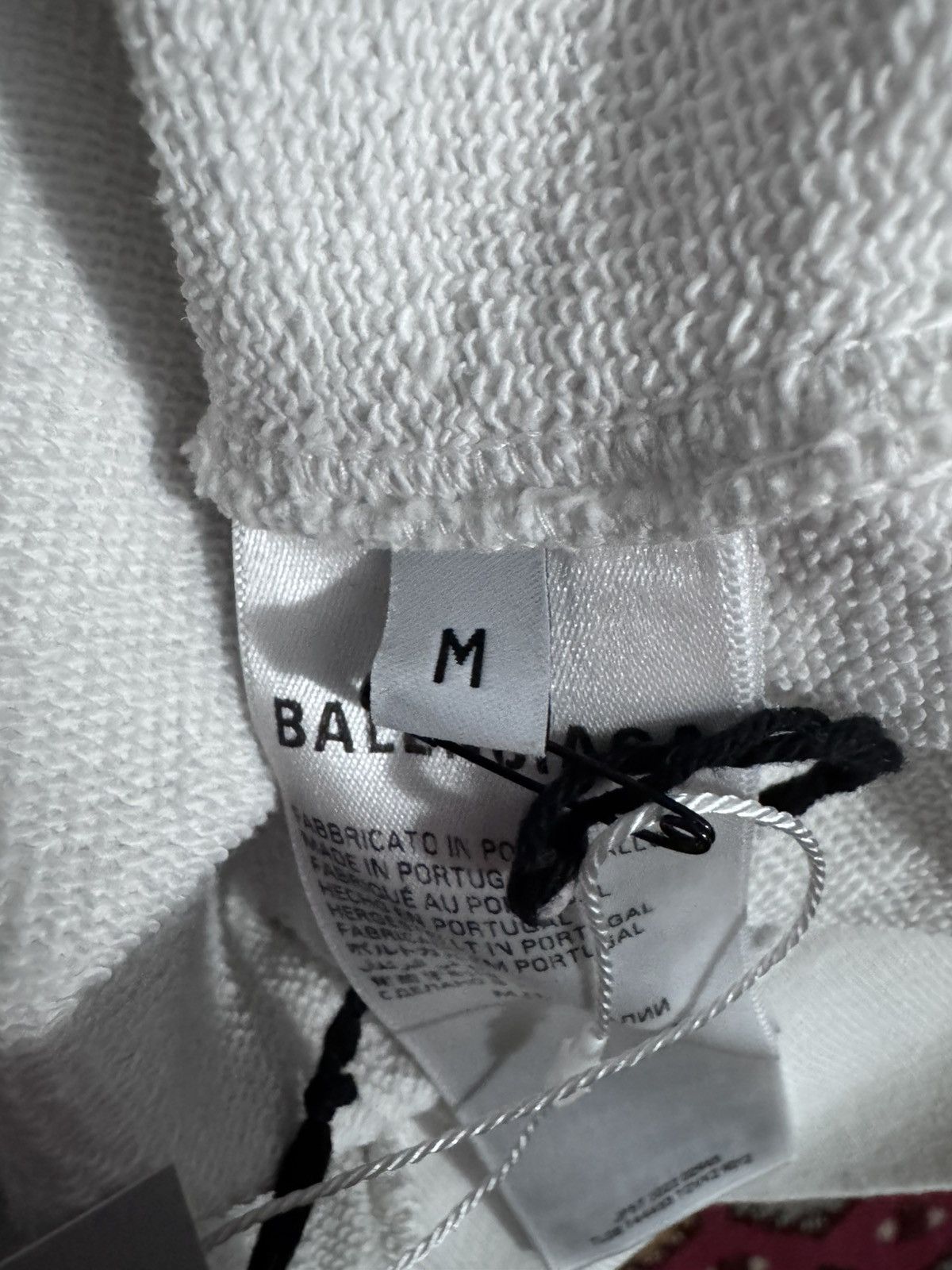 Balenciaga Balenciaga DIY College Logo Hoodie White 🌊🌊BLUELLE🌊🌊 Size US M / EU 48-50 / 2 - 4 Thumbnail