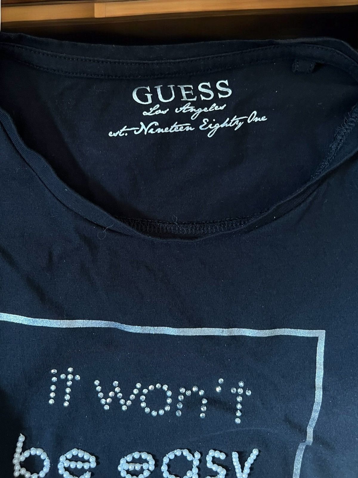 Guess Guess black t-shirt size XS/S Size S / US 4 / IT 40 - 5 Thumbnail