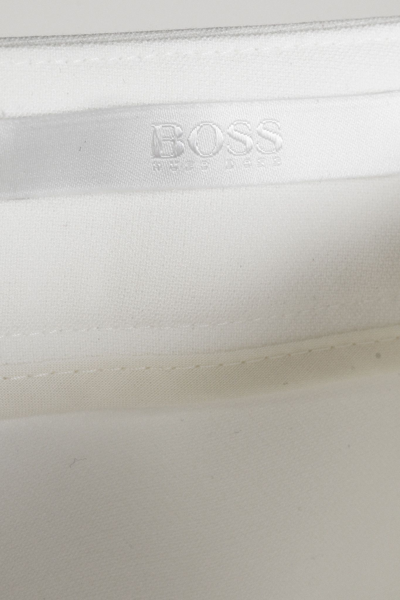 Hugo Boss Boss White Front Centre Crease Suit Trouser Pant Size 28" / US 6 / IT 42 - 4 Thumbnail