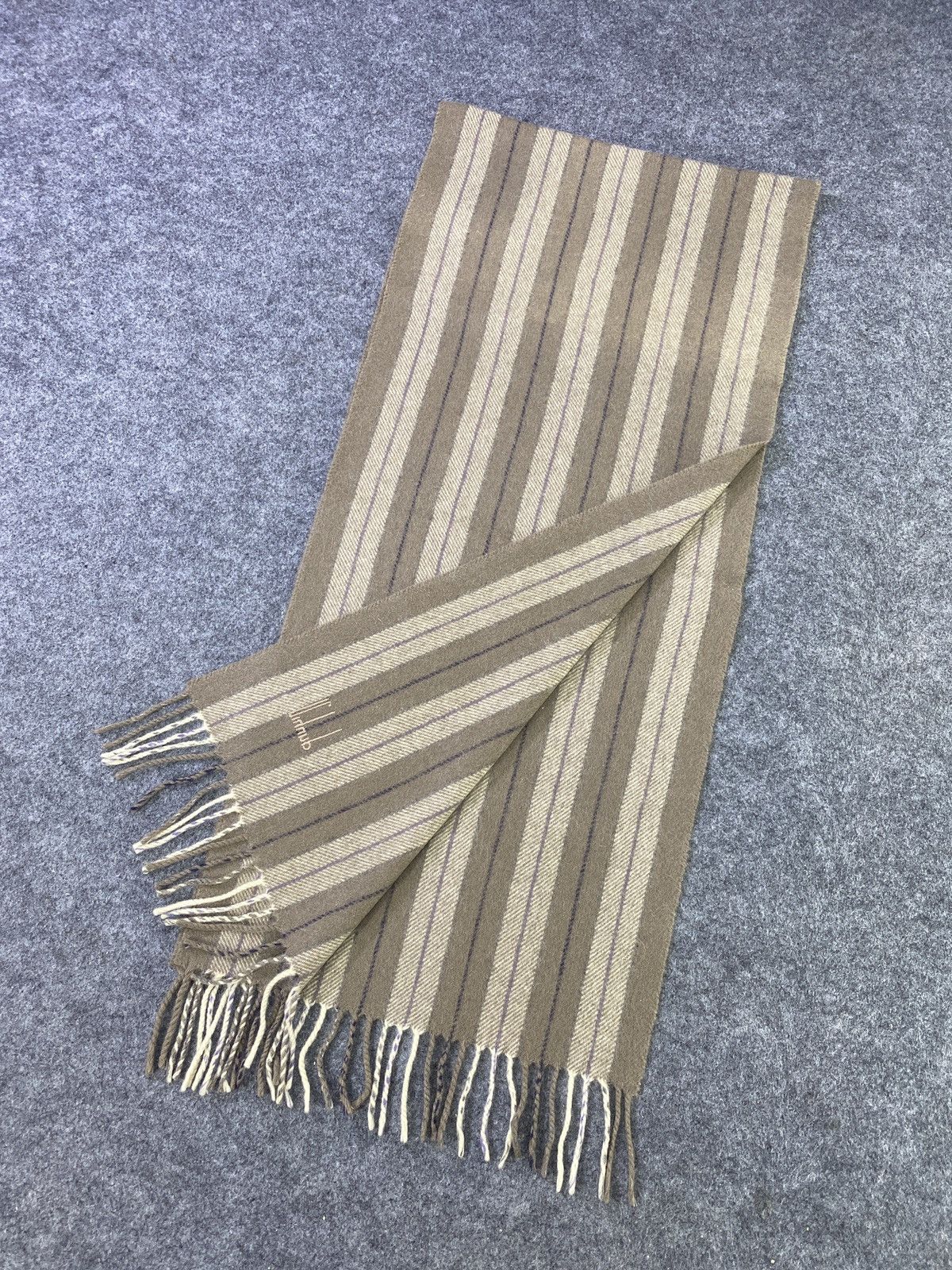 Vintage Dunhill Scarf / Muffler / Neckwear -T997 Size ONE SIZE - 4 Thumbnail