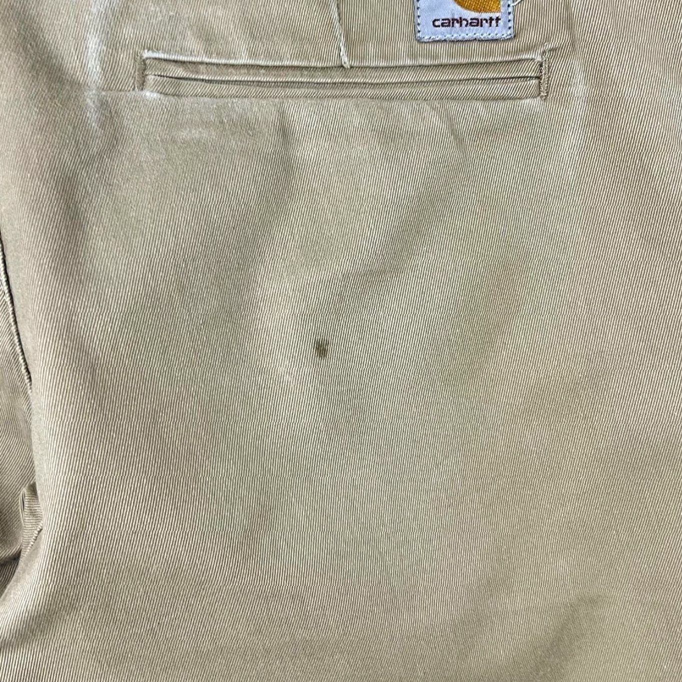 Carhartt Carhartt Sid Pant Beige Trousers Slim Skater Low Waist Chino 31 x 34 Mens 33" Waist Inside Leg 33" Rise 12.5" Logo Accents Vintage DC2 Size US 31 - 8 Thumbnail