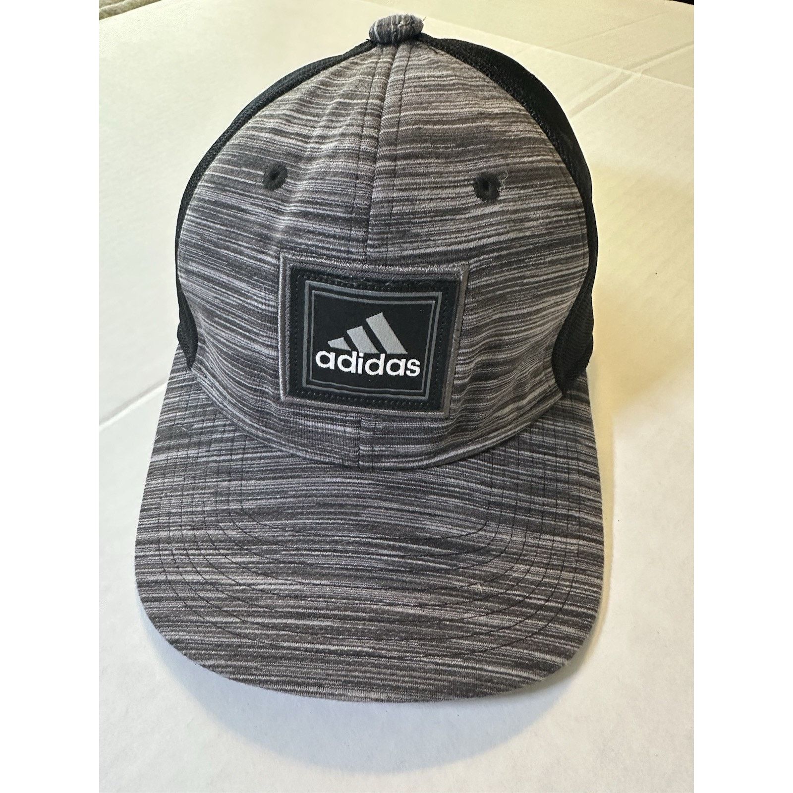 Adidas Adidas Mens Veteran Stretch Cap/Hat Gray A-Flex S/M Sports Size ONE SIZE - 2 Thumbnail