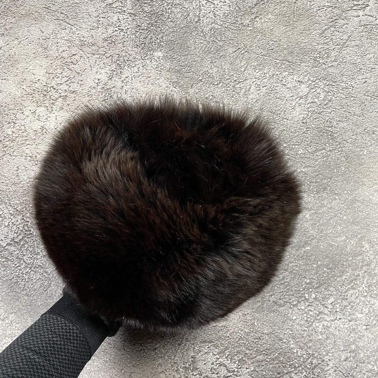 If Six Was Nine Vintage 90s Alt Beanie Mohair Ushanka Faux American VTg Size ONE SIZE - 2 Thumbnail