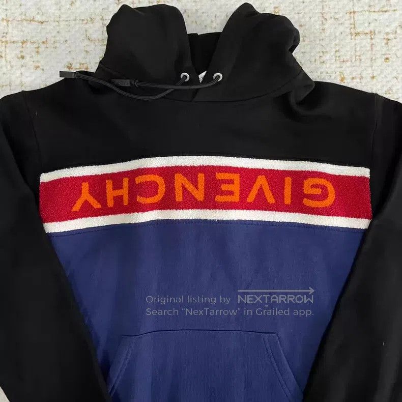 Givenchy Givenchy Colorful Reverse Fleece Letter Hoodie Size US S / EU 44-46 / 1 - 5 Thumbnail