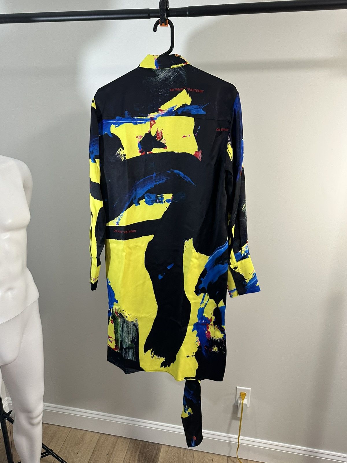 Off-White OFF WHITE PAINTERS BLAZER Size L / US 10 / IT 46 - 12 Thumbnail