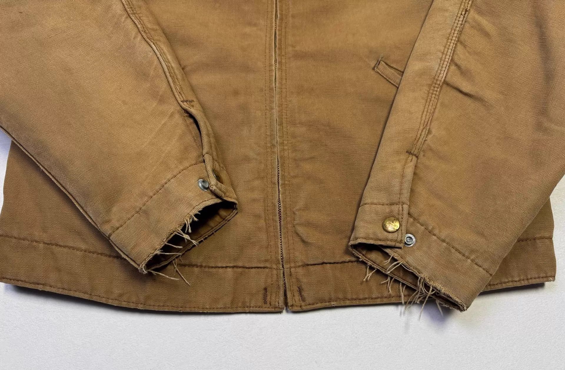 Carhartt Vintage Carhartt 6BLJ 85 Detroit Jacket Brown 40 Size US M / EU 48-50 / 2 - 3 Thumbnail