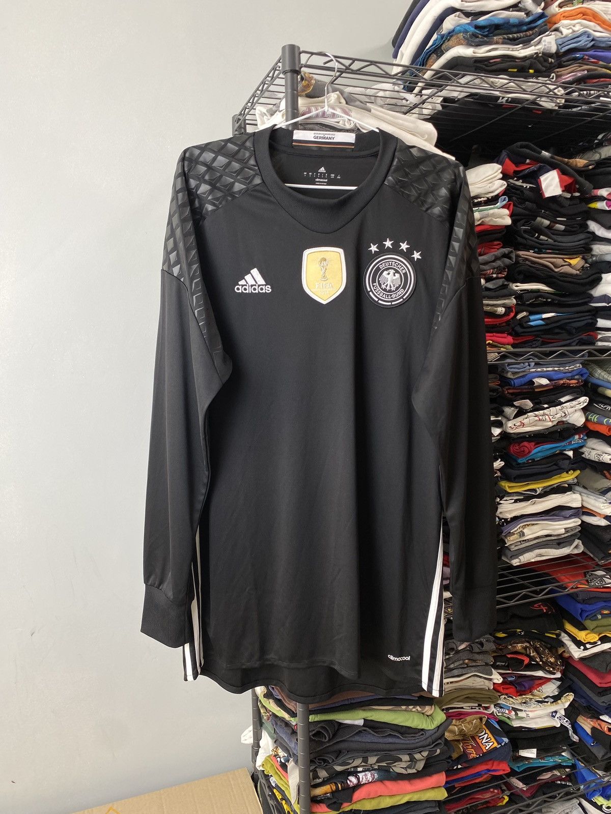 Adidas Vintage 2014 FIFA Adidas Germany Soccer Jersey T Shirt Size US L / EU 52-54 / 3 - 1 Thumbnail