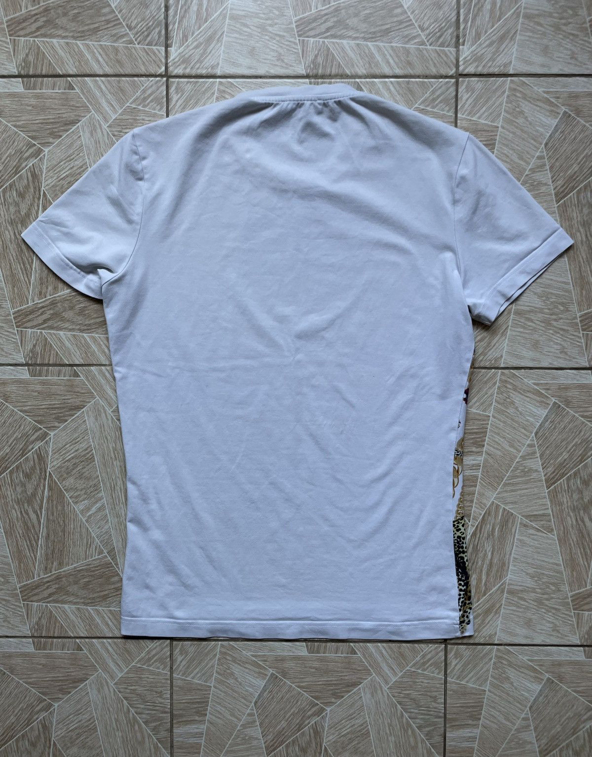 Versace Italy Designer Versace Jeans Barocco Leopard Print Tee S Size US S / EU 44-46 / 1 - 4 Thumbnail