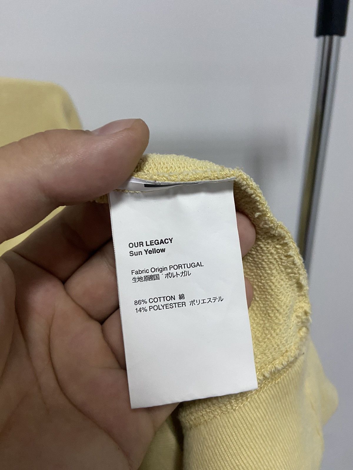 Our Legacy Our Legacy sun yellow vintage sweatshirt Size US M / EU 48-50 / 2 - 5 Thumbnail