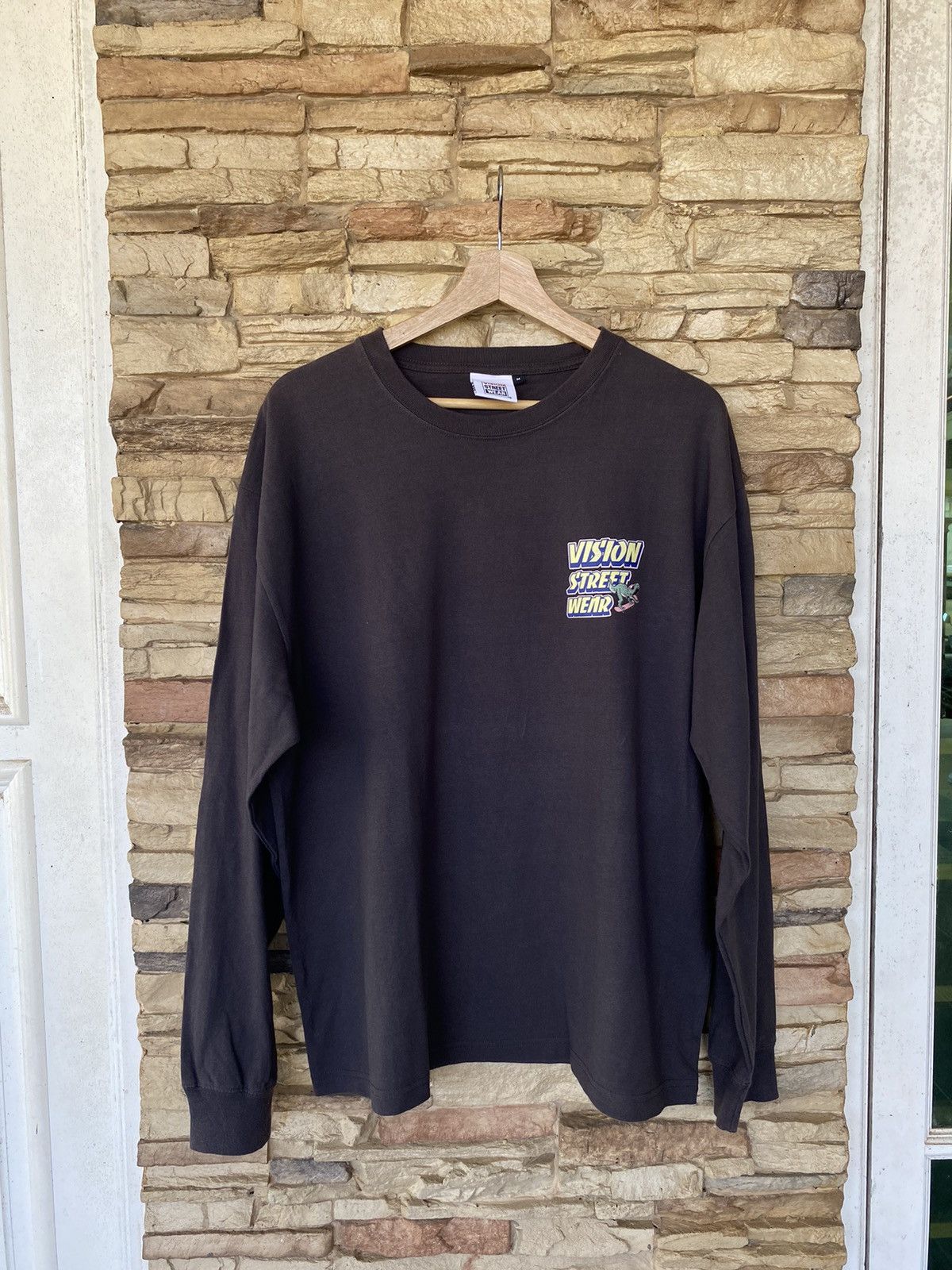 Vision Streetwear Vision Streetwear Dinasour T-Rex Long Sleeve Tshirt Size US M / EU 48-50 / 2 - 2 Thumbnail