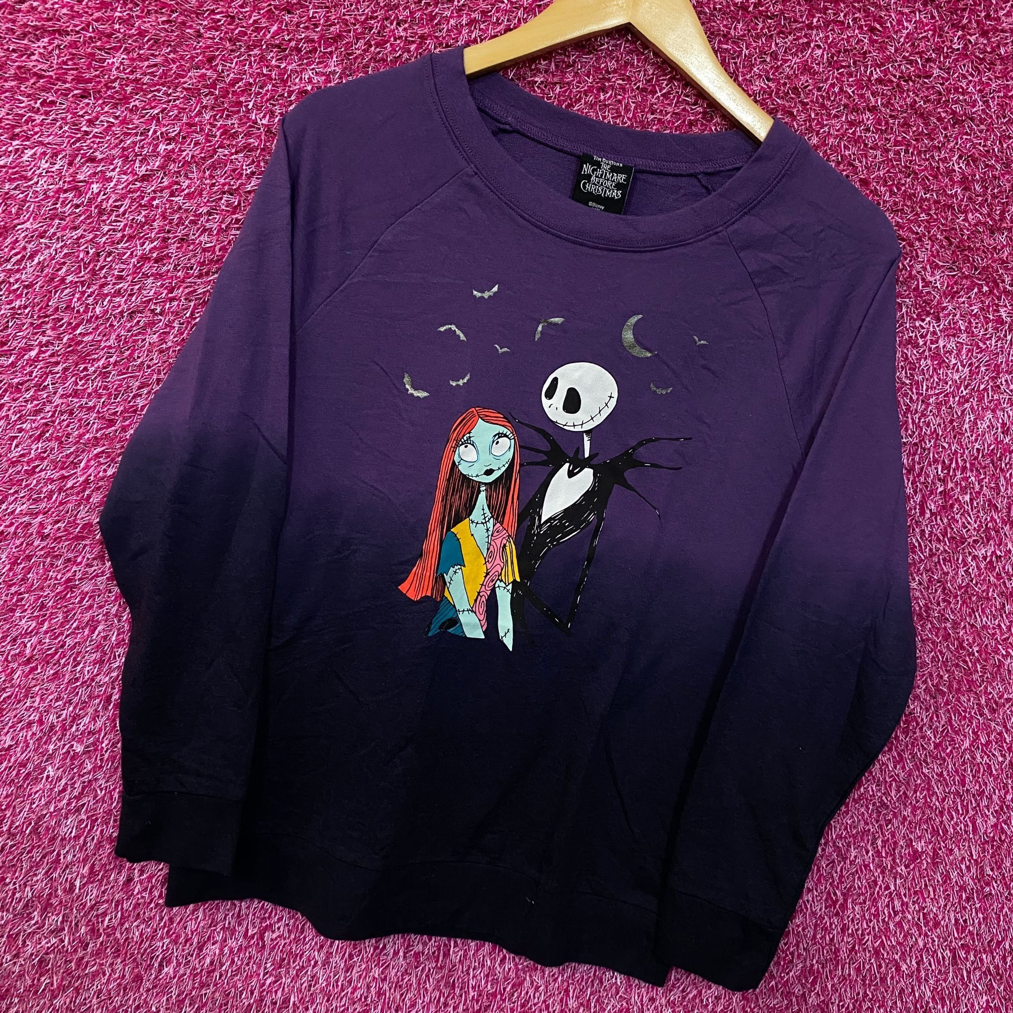 Disney Jack & Sally Nightmare Before Christmas Disney Crewneck M Size US M / EU 48-50 / 2 - 3 Thumbnail
