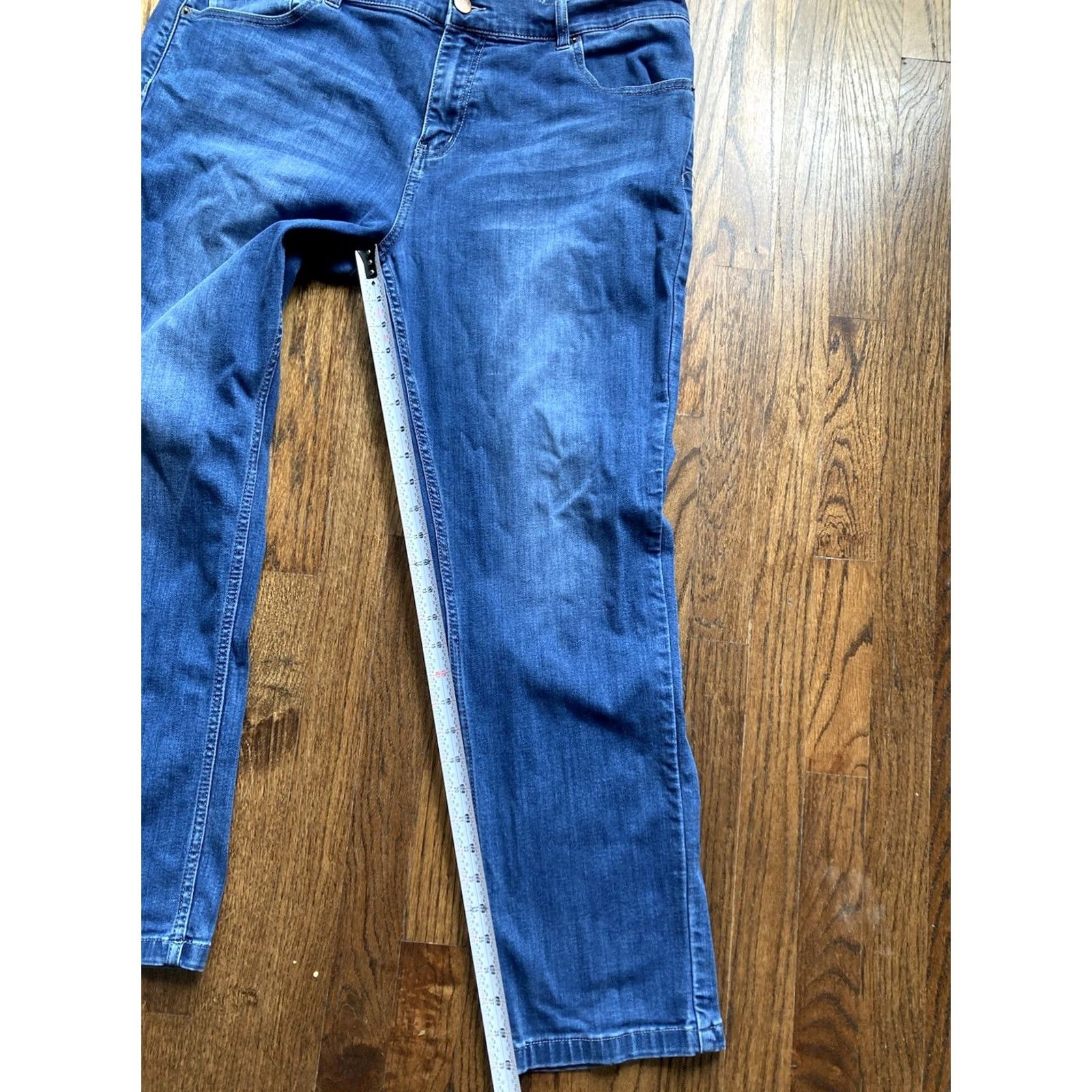 Denime Mugsy Jeans Kinzies FLX4NKZ Jeans Regular 40x29 Blue Denim Men Cotton Blend Stretch Straight 5-Pocket Mugsy Jeans Regular Fit Size US 40 / EU 56 - 4 Thumbnail