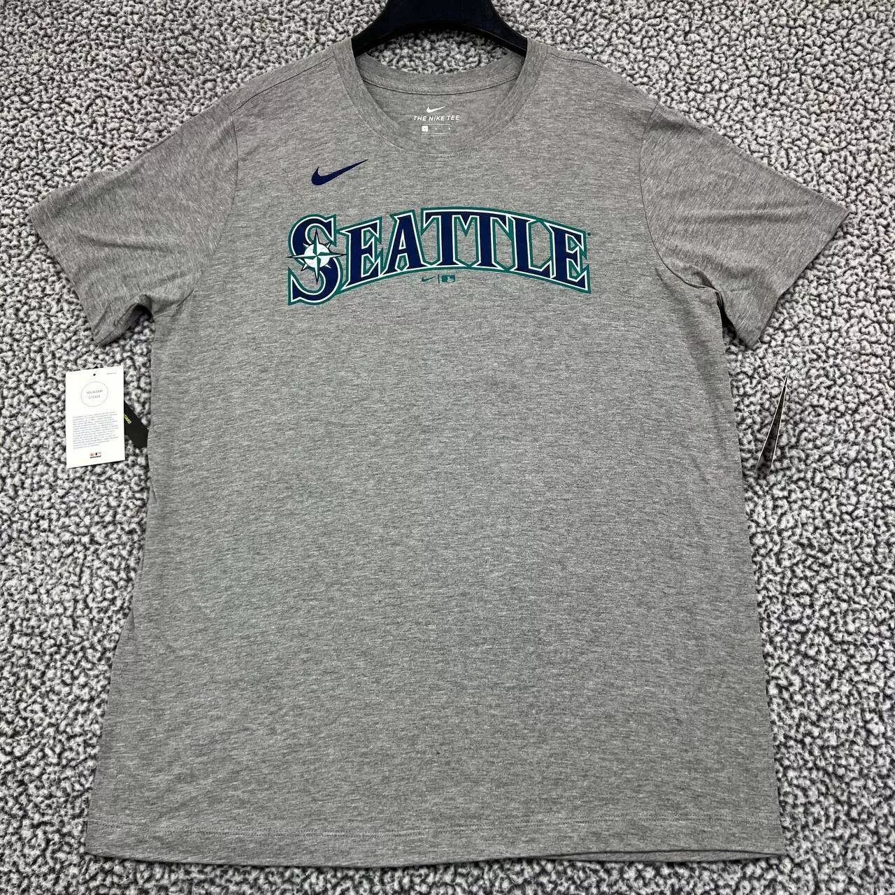 Nike Seattle Mariners Seager 15 Shirt Men L Nike Crew Neck New Size US L / EU 52-54 / 3 - 1 Thumbnail