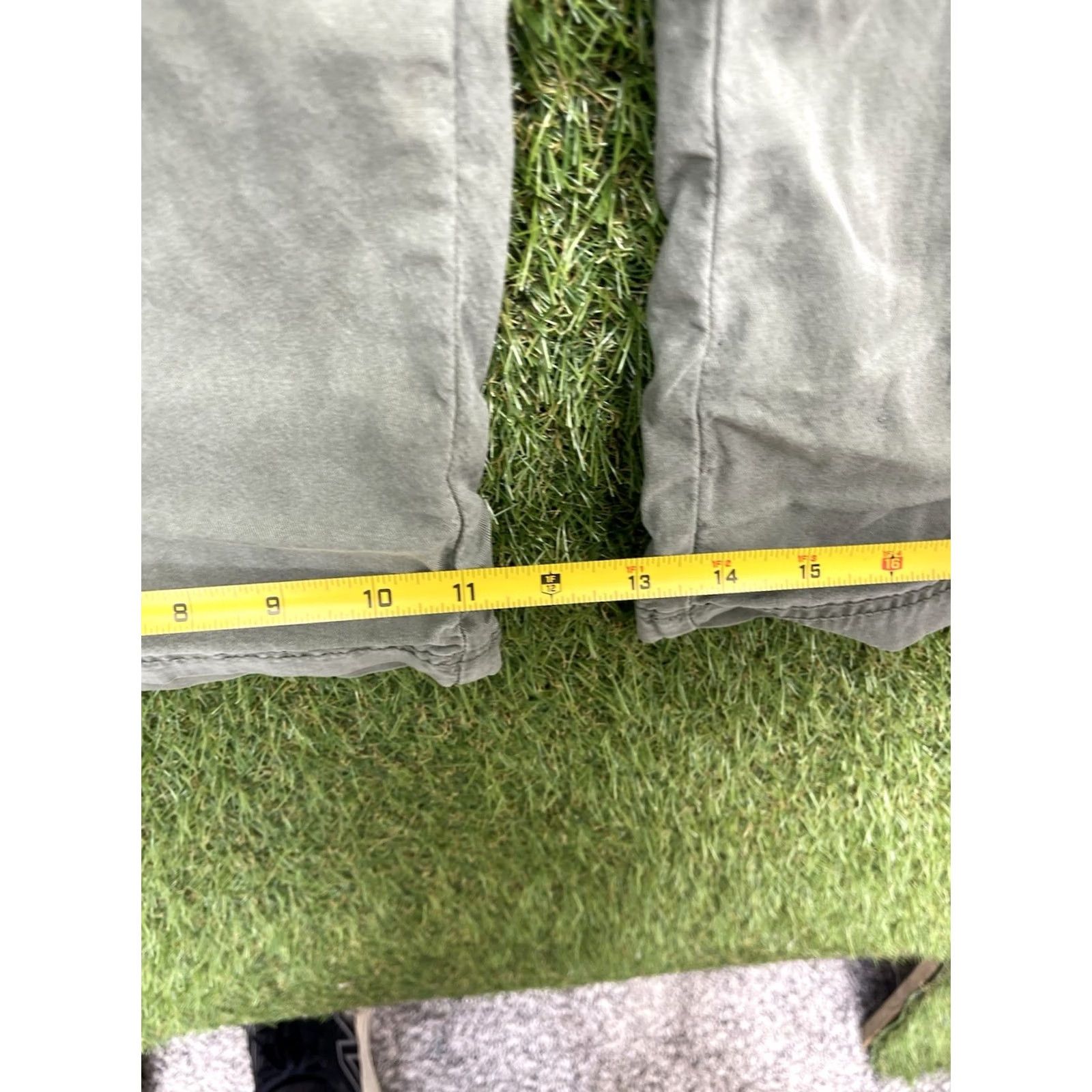 American Eagle Outfitters American Eagle Outfitters Pants Womens 14 Wide-Leg Cargo Streetwear Bohemian Outdoor Flat Front Green 30in Inseam Mens? Womens Size 36" / US 14 / IT 50 - 6 Thumbnail
