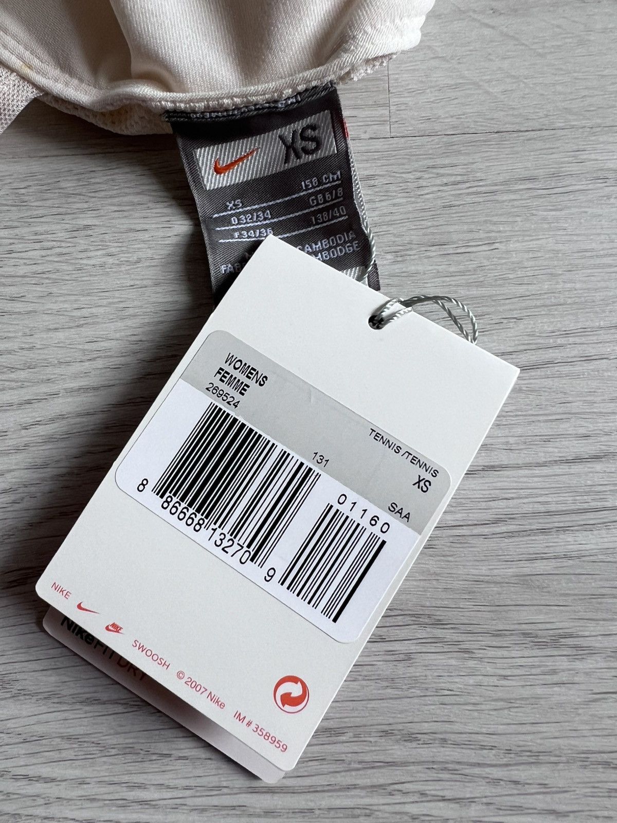 Nike Top vintage Nike Maria sharapova Size XS / US 0-2 / IT 36-38 - 6 Thumbnail