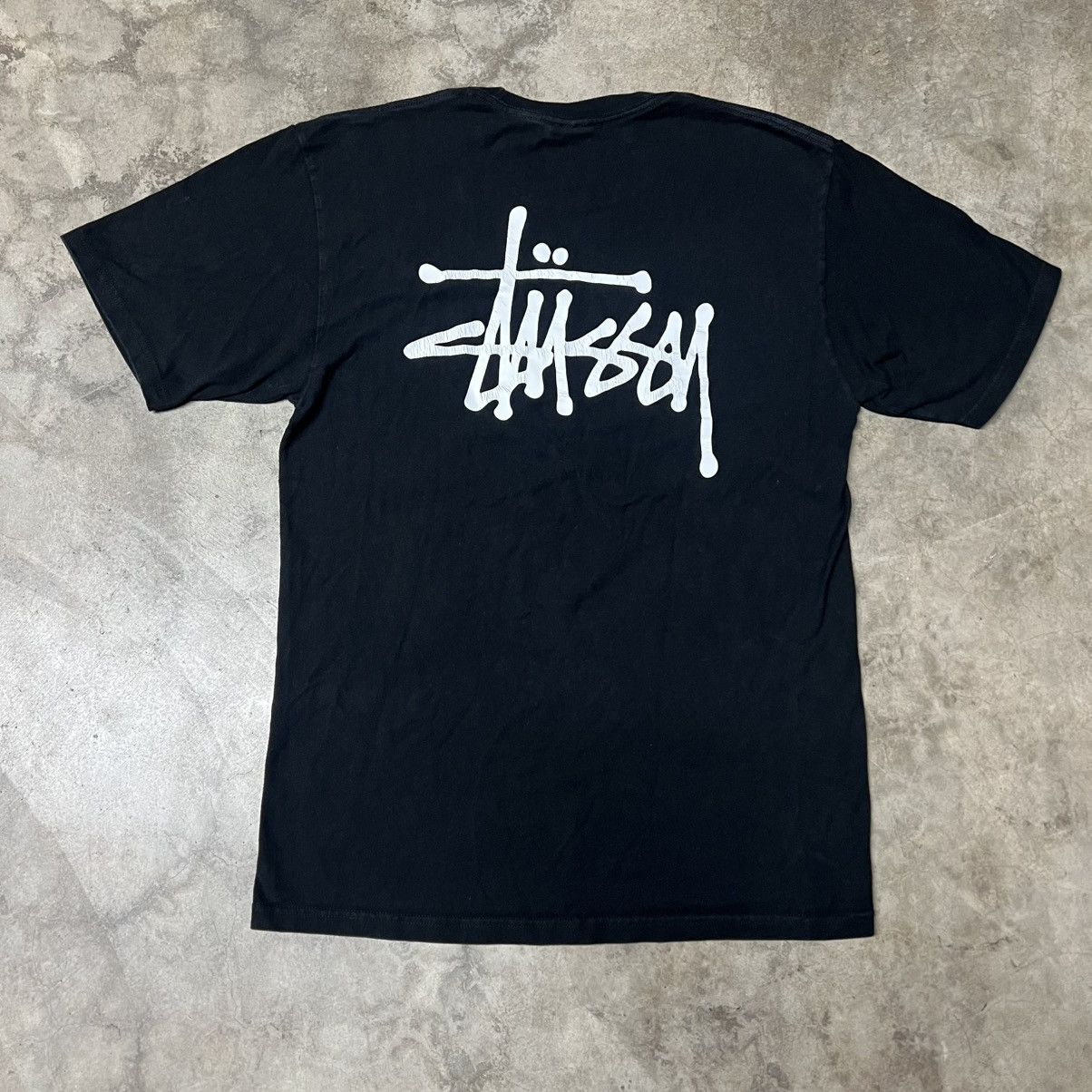 Hypebeast × Stussy Stussy Classic Logo Graphic T-Shirt Size US M / EU 48-50 / 2 - 3 Thumbnail
